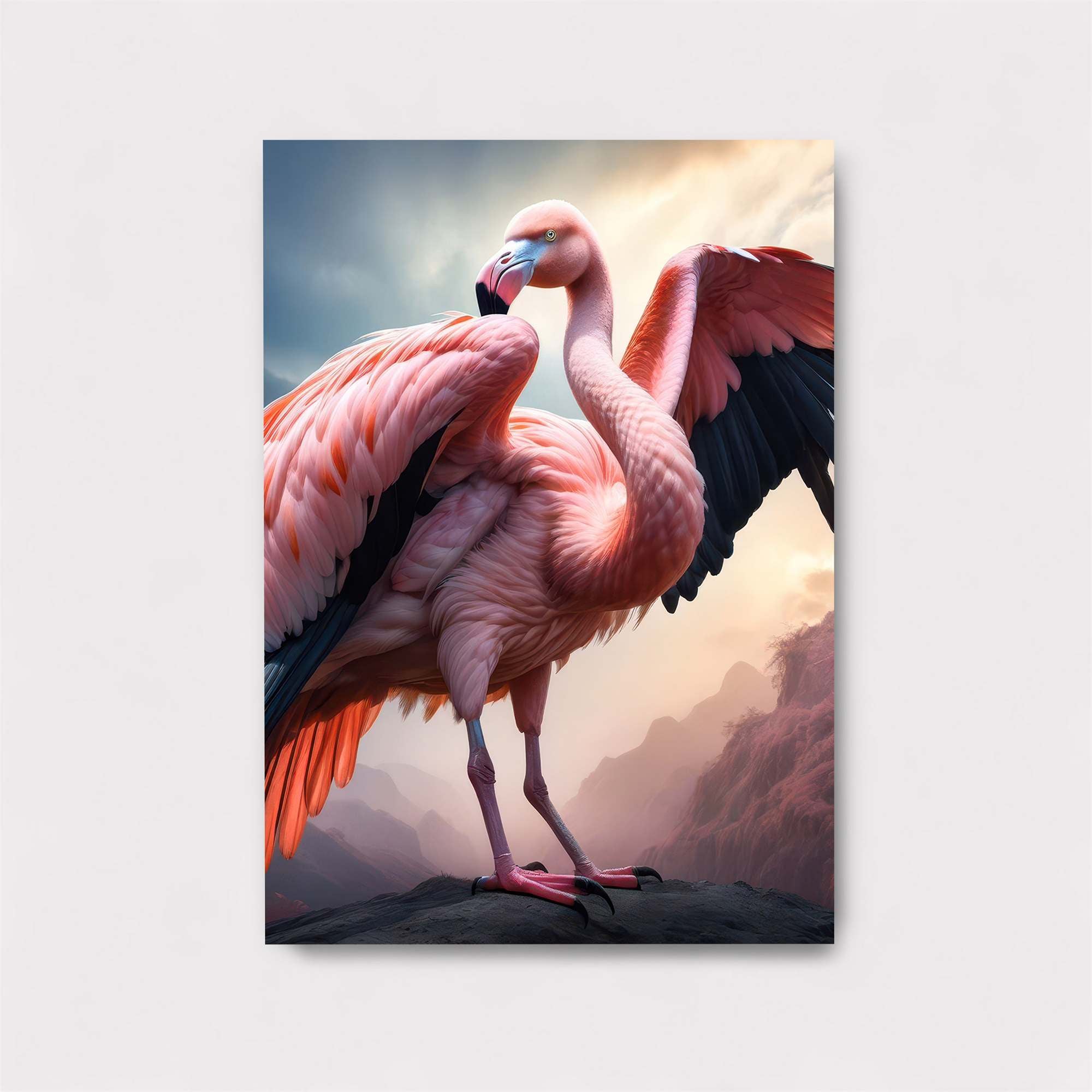 Flamingo Serenity Safe Wall Magnetic / M