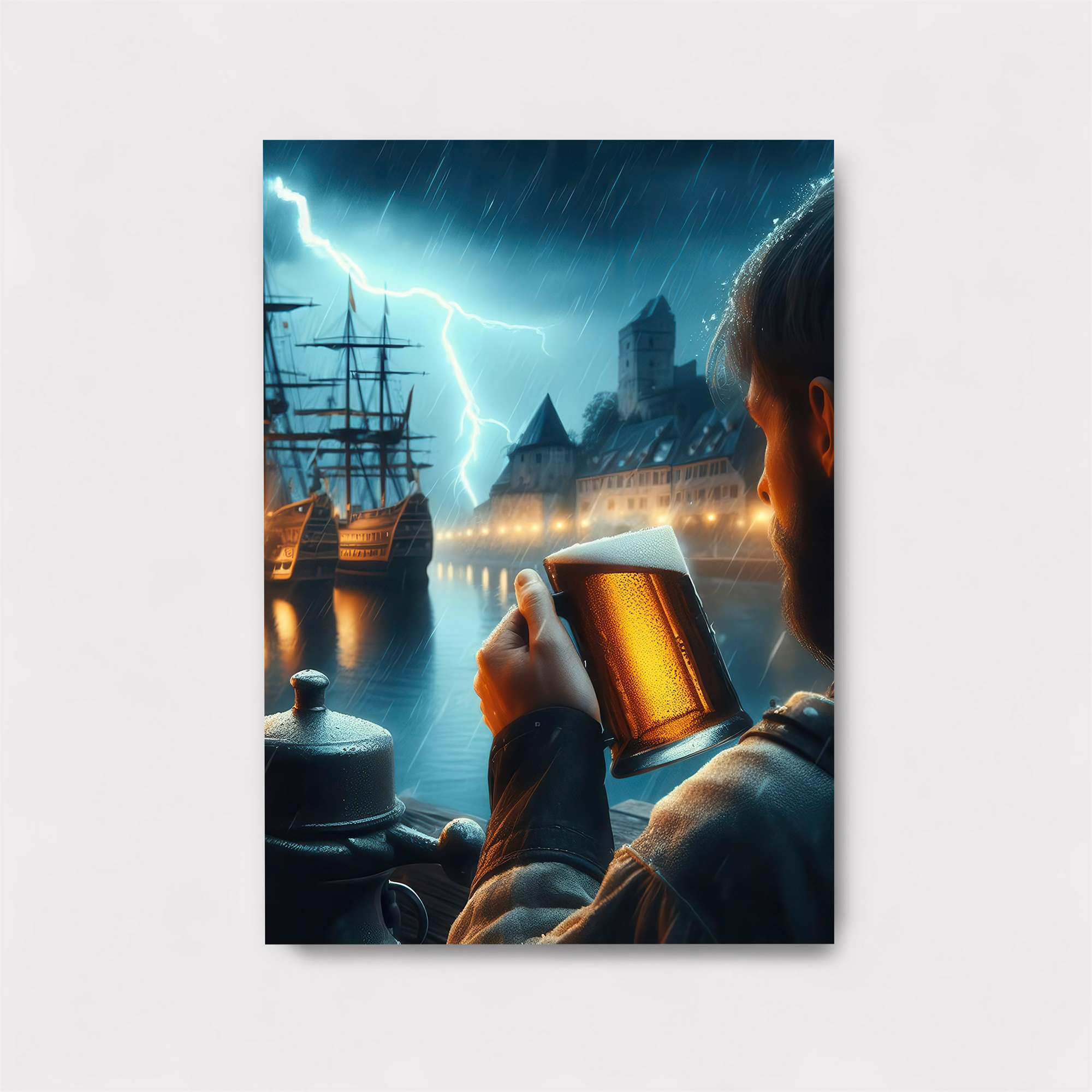 Pirate Tempest Safe Wall Magnetic / M