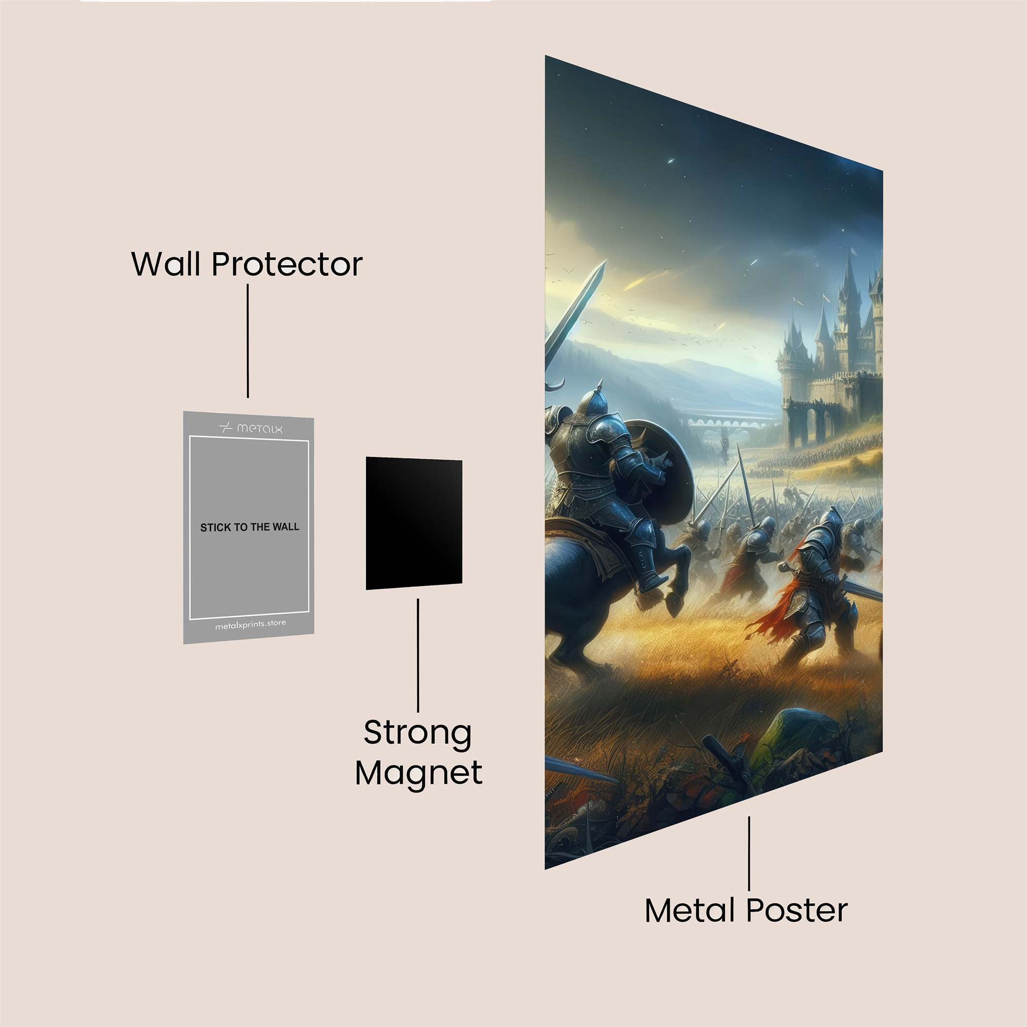 Arthur Ascendant Safe Wall Magnetic / M