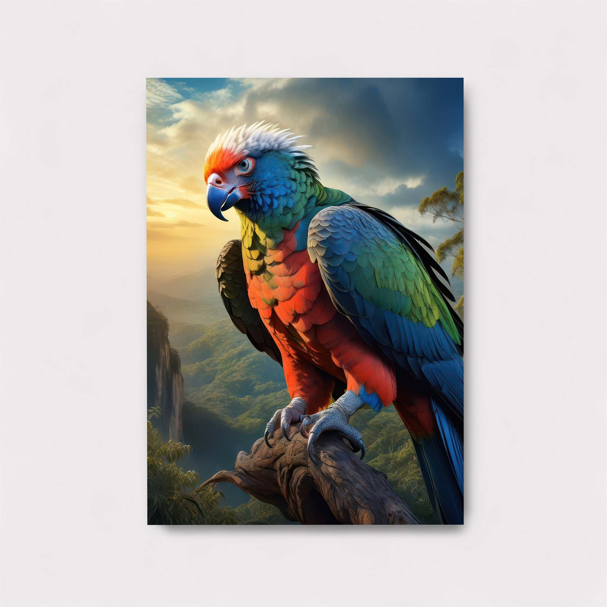 Macaw Majesty Safe Wall Magnetic / M