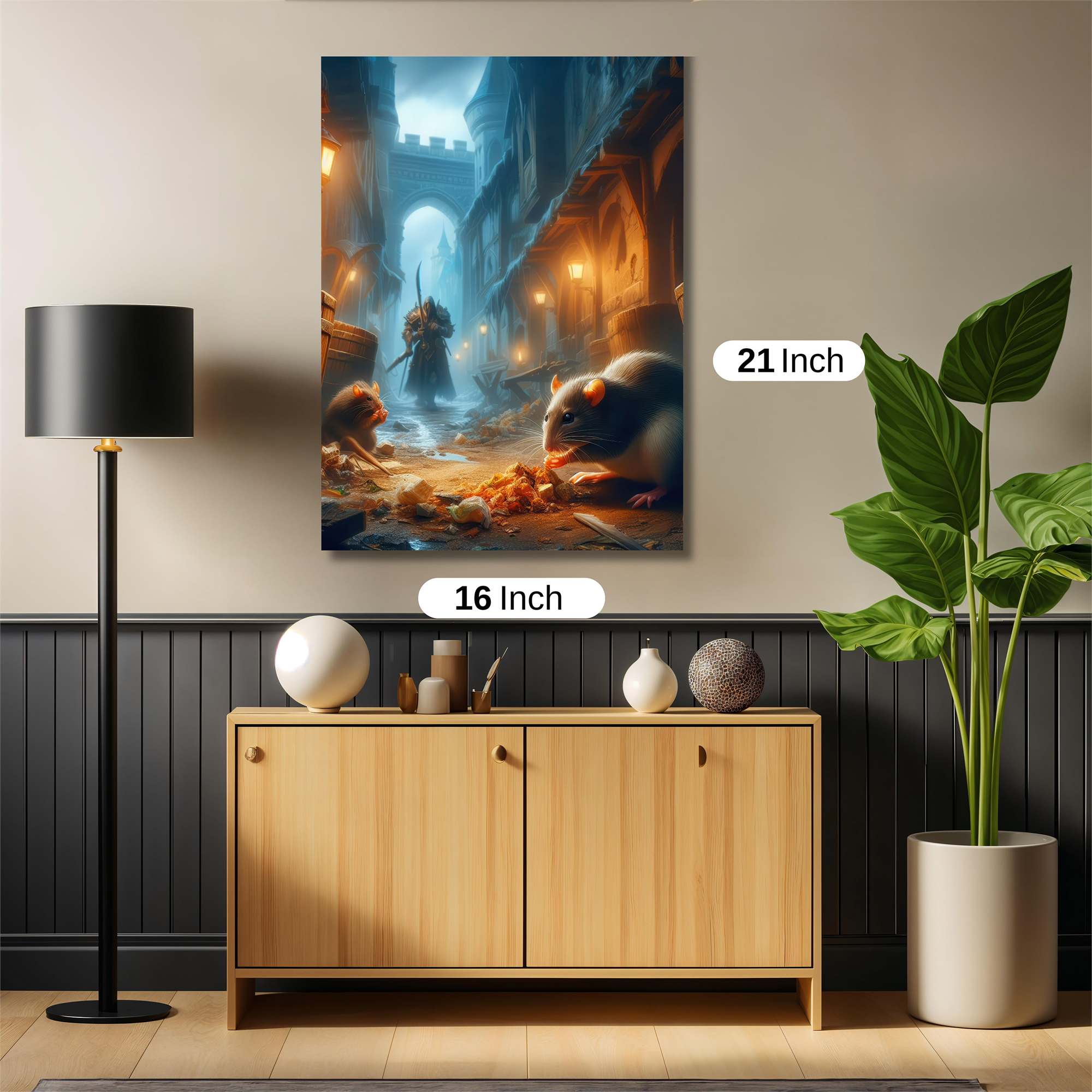 Knightly Gloom Safe Wall Magnetic / M