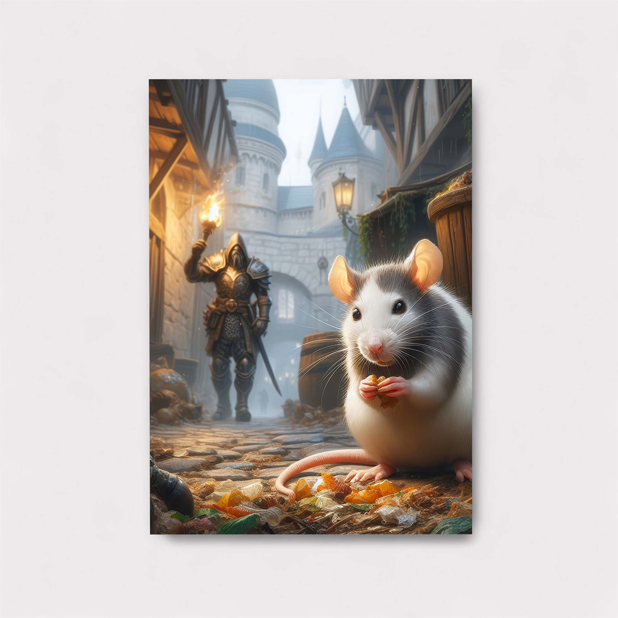 Knightly Rat Safe Wall Magnetic / M