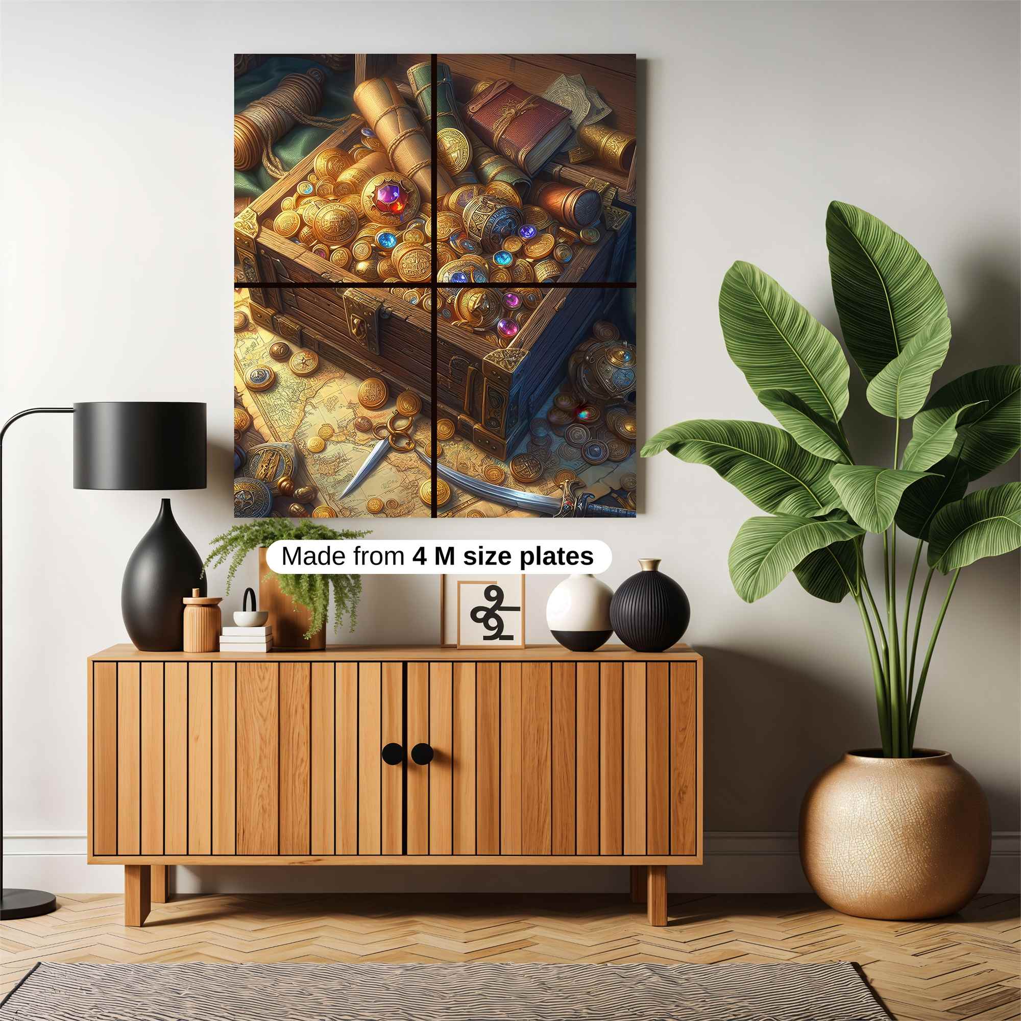 Treasure Enchantment Safe Wall Magnetic / M