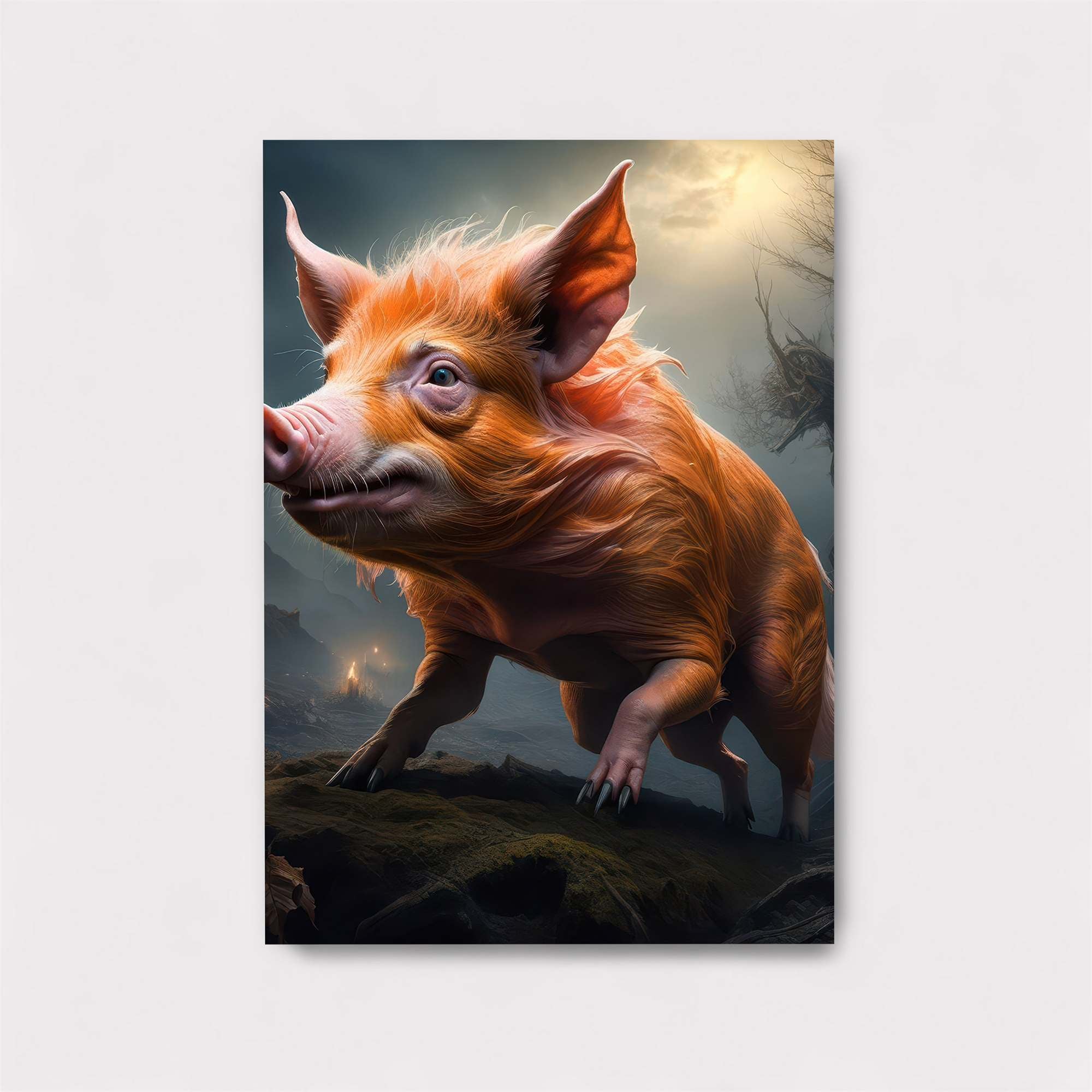 Pig Mischief Safe Wall Magnetic / M