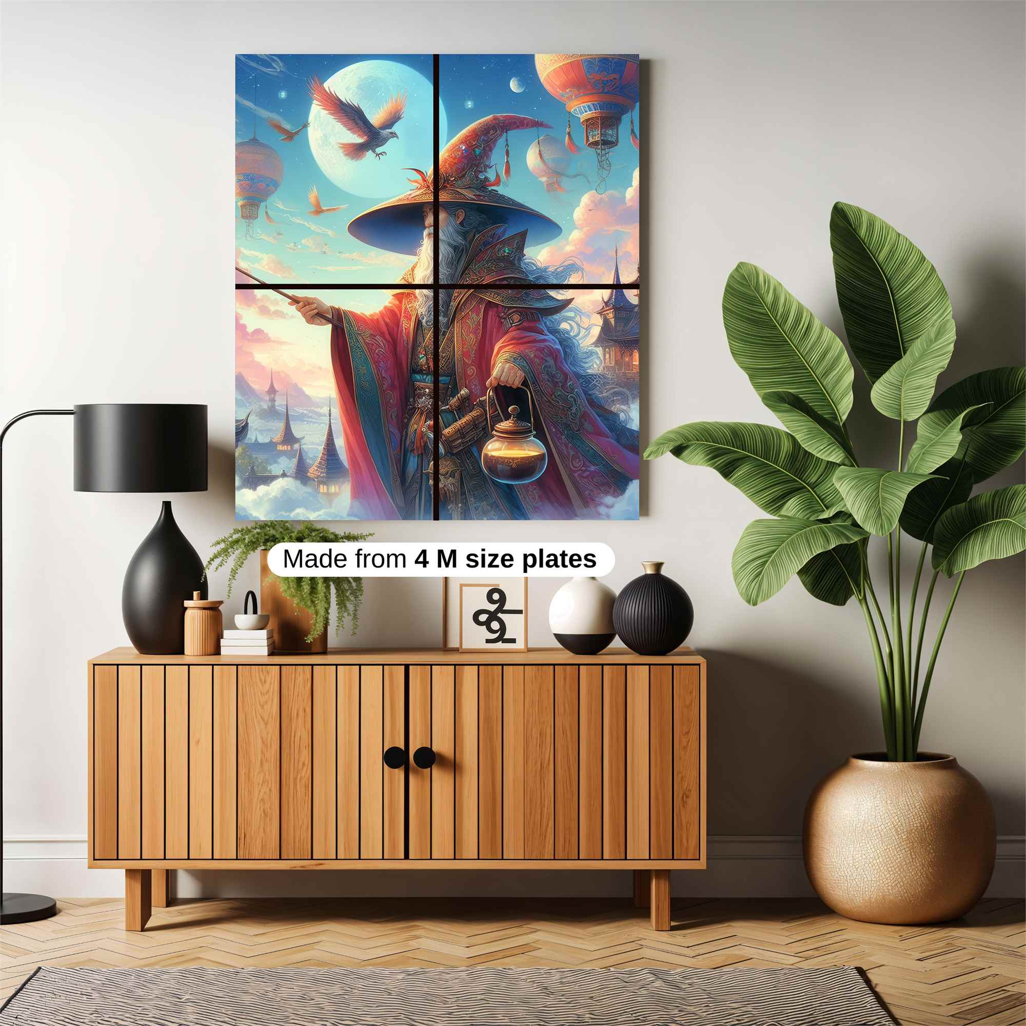 Wizard Whimsy Safe Wall Magnetic / M