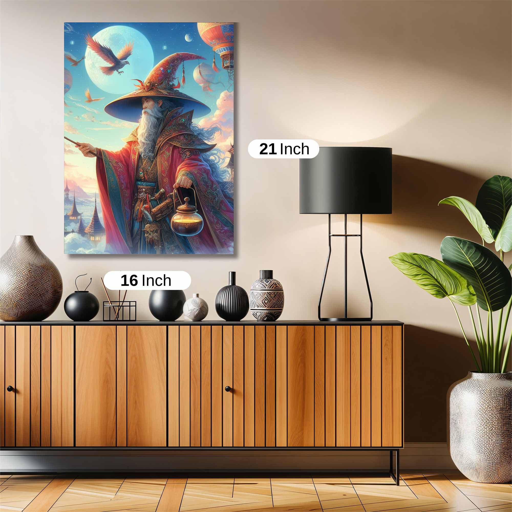 Wizard Whimsy Safe Wall Magnetic / M