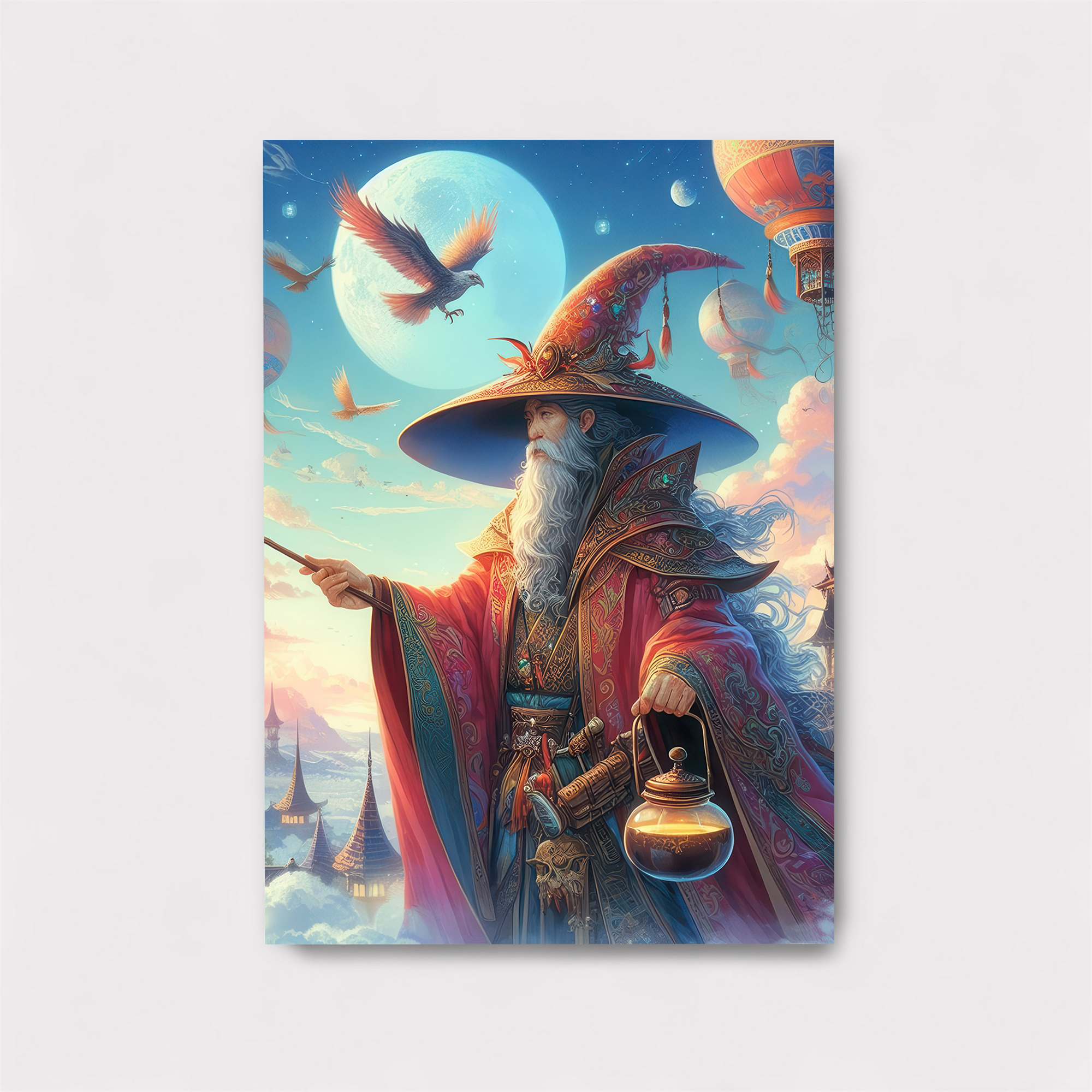 Wizard Whimsy Safe Wall Magnetic / M