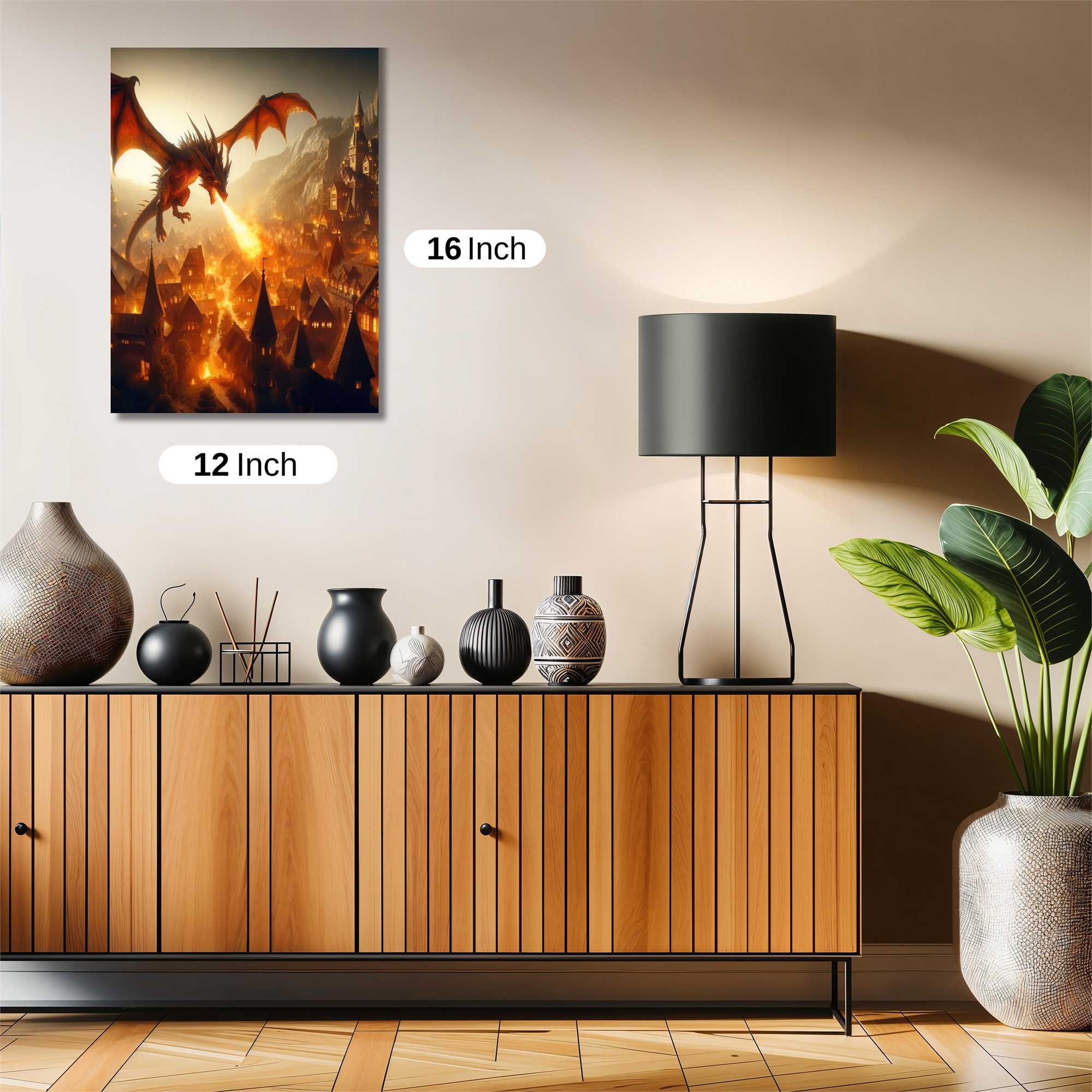 Dragon Fury Safe Wall Magnetic / M