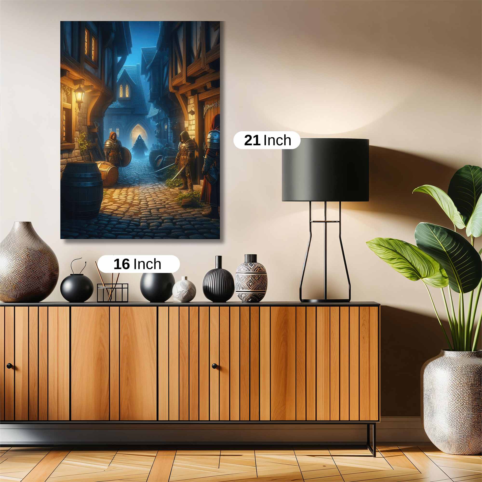 Knightly Whispers Safe Wall Magnetic / M