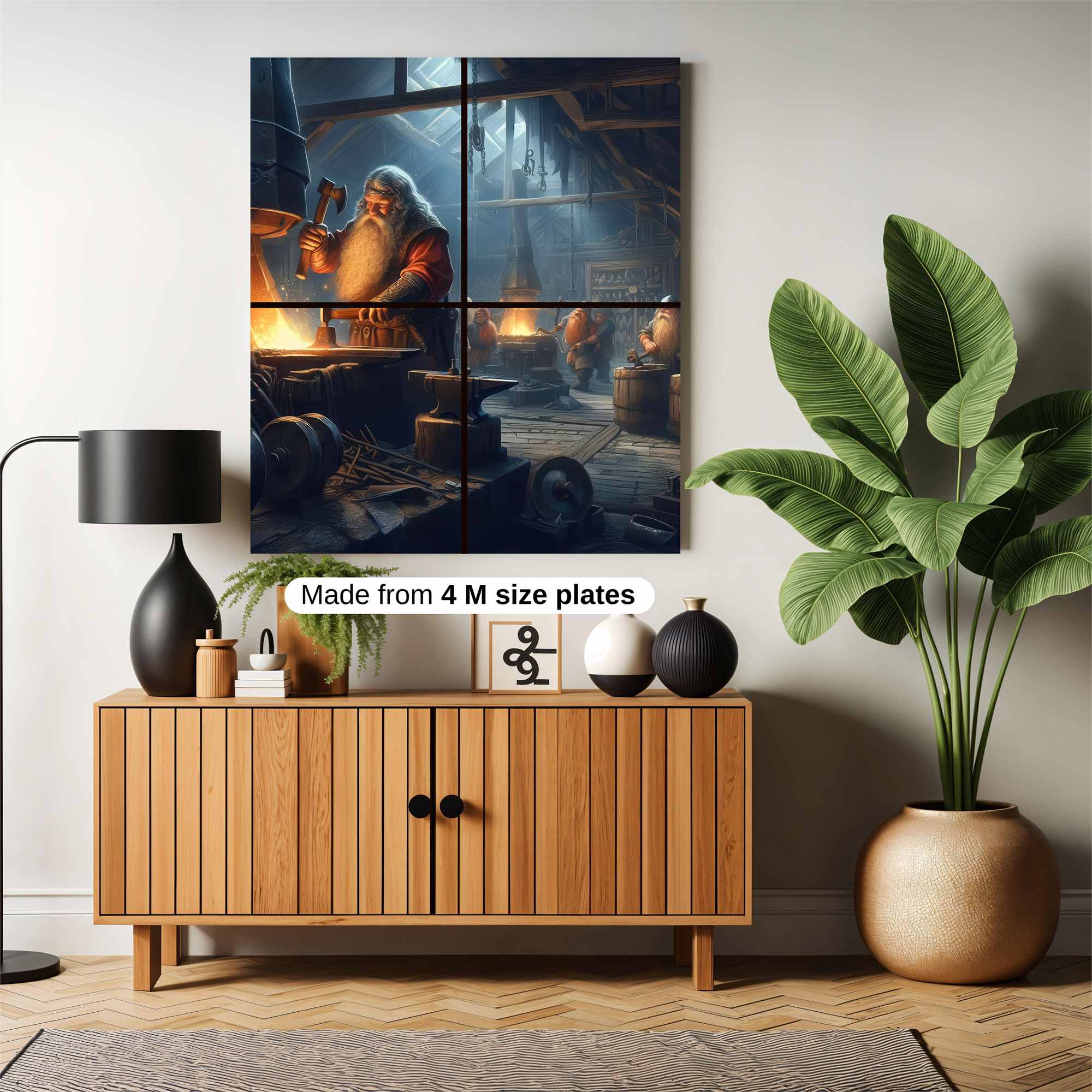 Santa Forge Safe Wall Magnetic / M