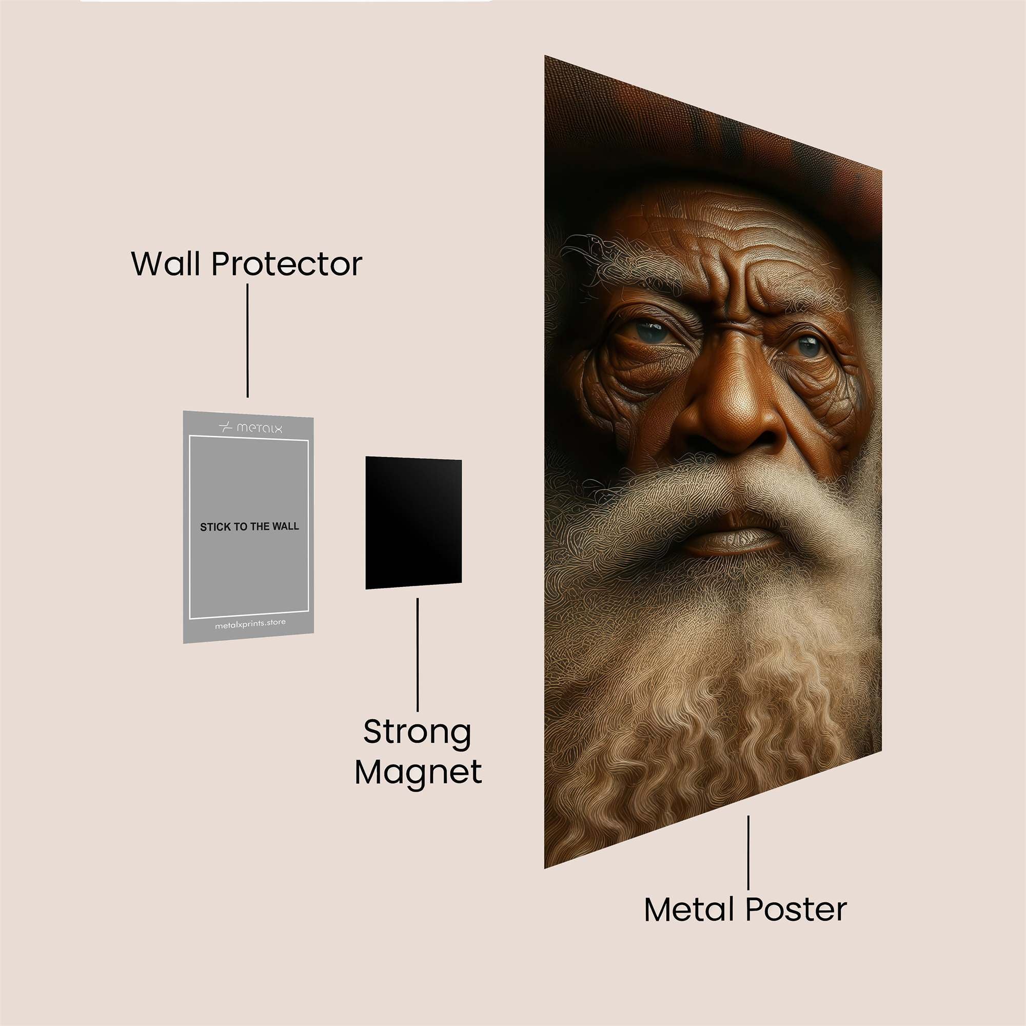 Elder Wisdom Safe Wall Magnetic / M