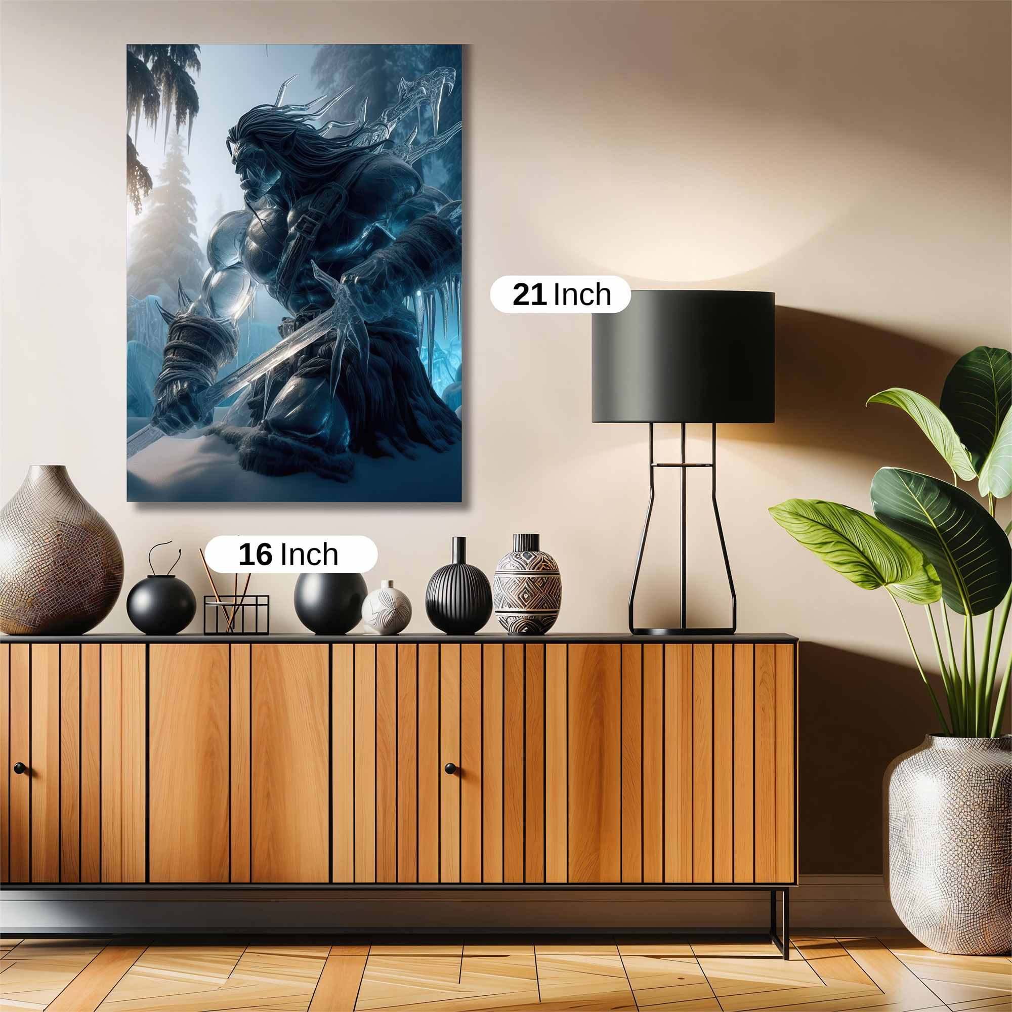 Frost Warrior Safe Wall Magnetic / M