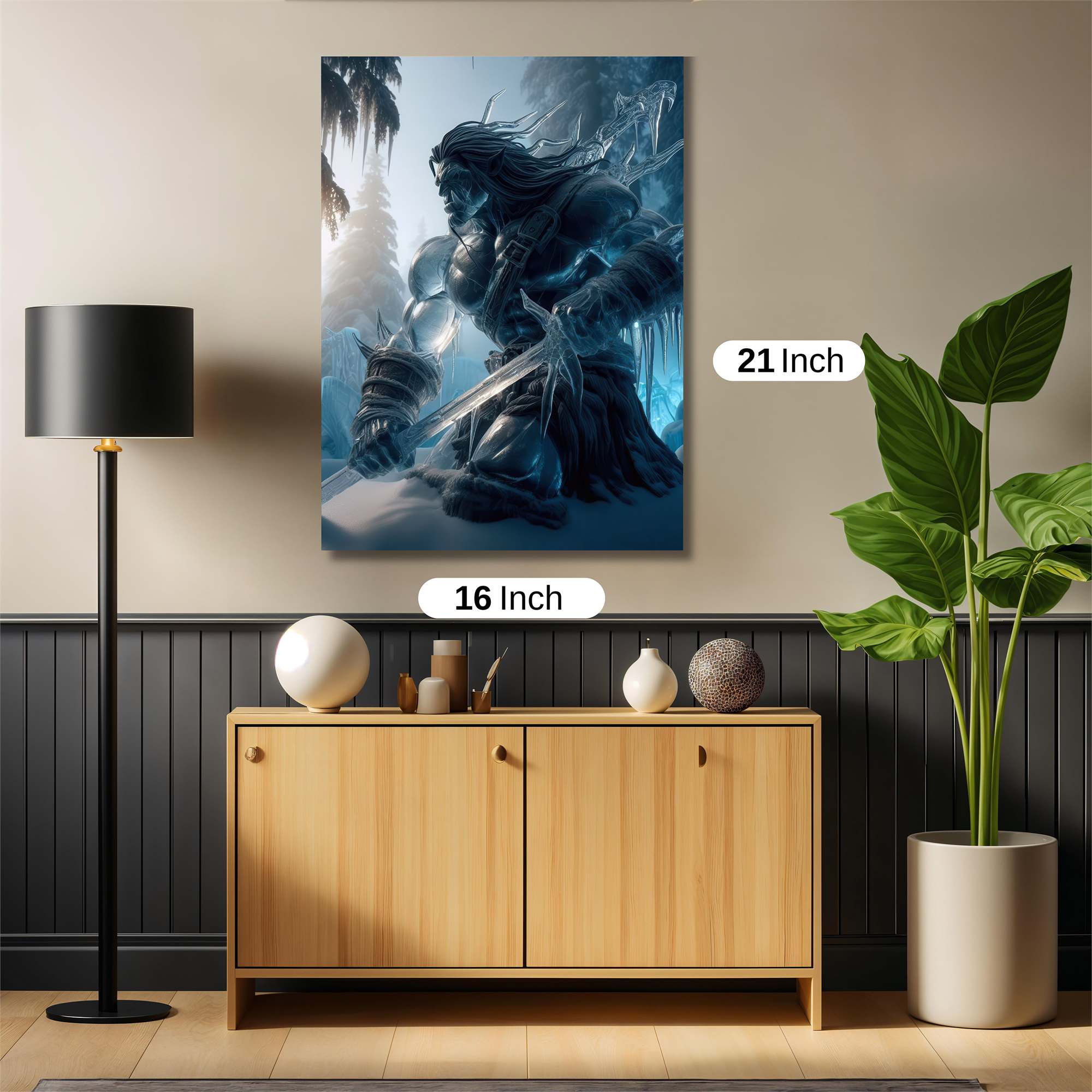 Frost Warrior Safe Wall Magnetic / M