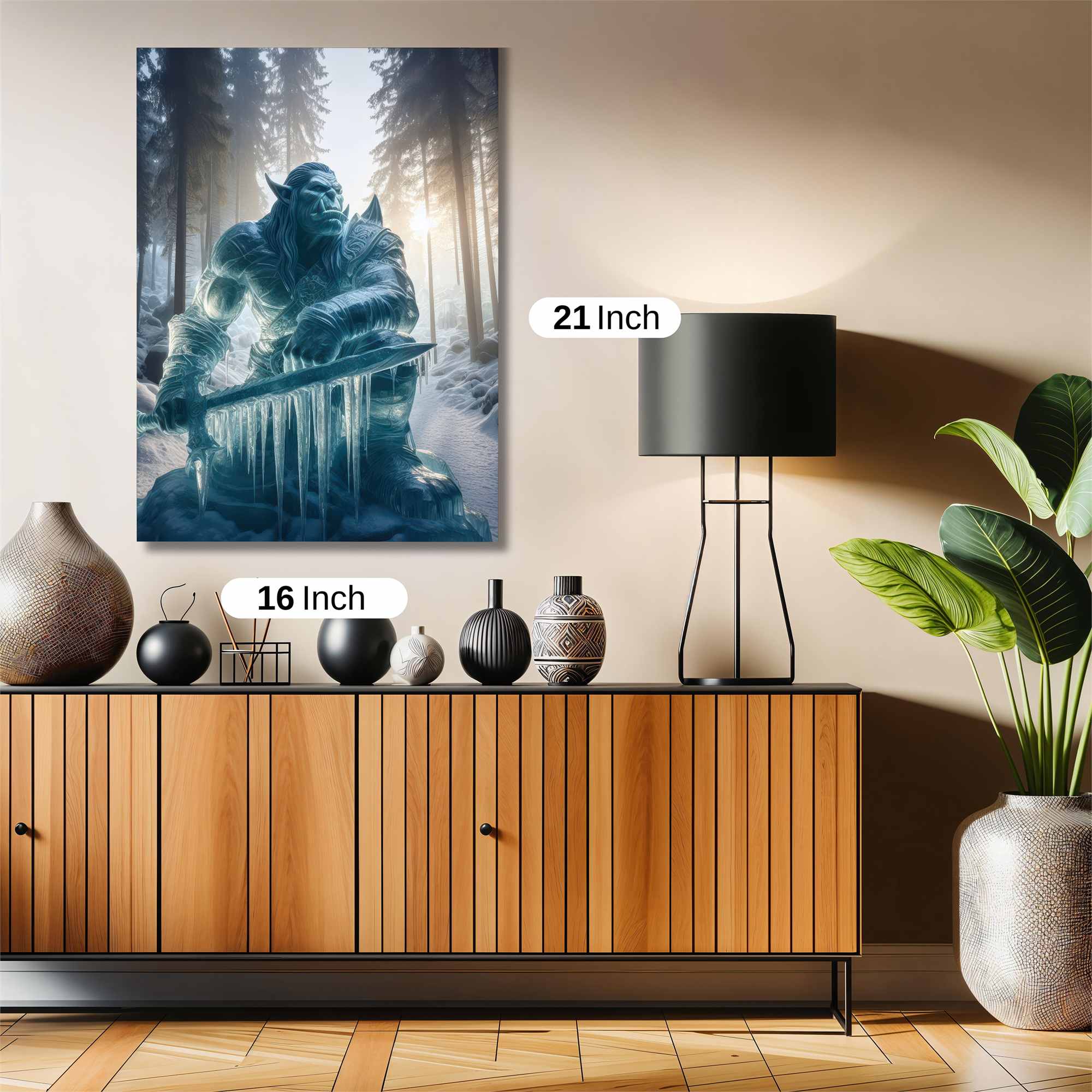 Orc Frozen Safe Wall Magnetic / M