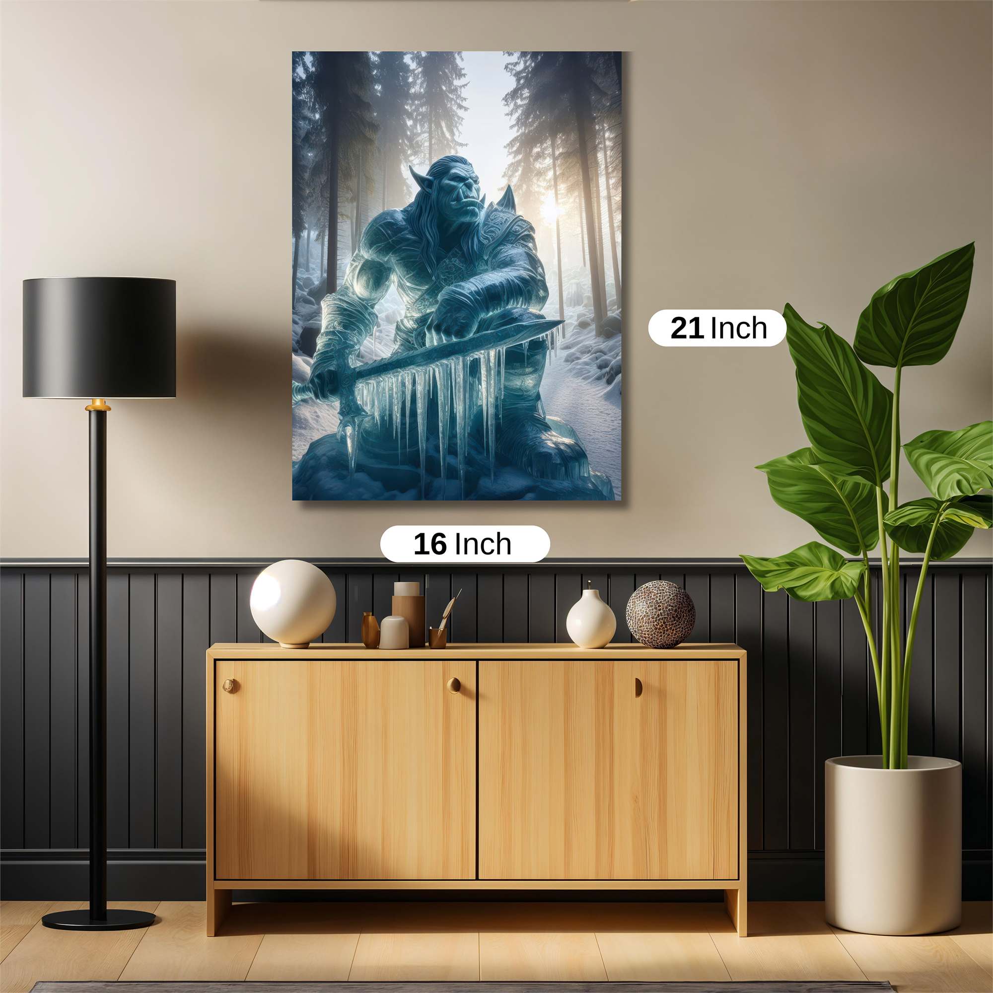 Orc Frozen Safe Wall Magnetic / M