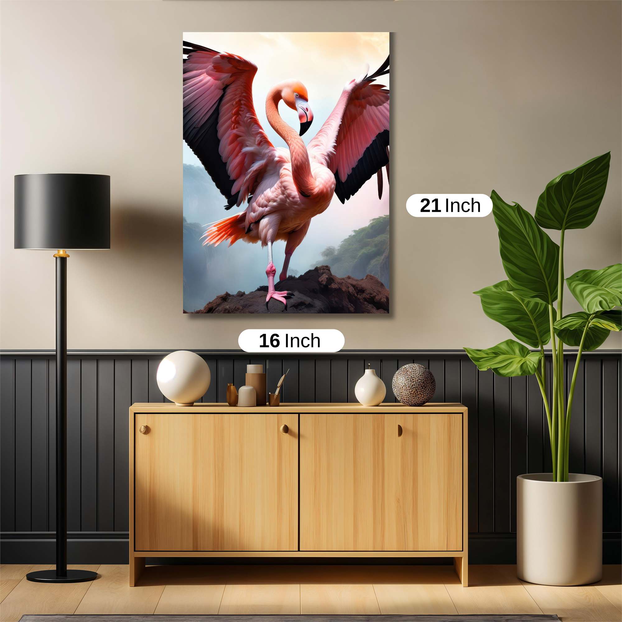 Flamingo Majestic Safe Wall Magnetic / M