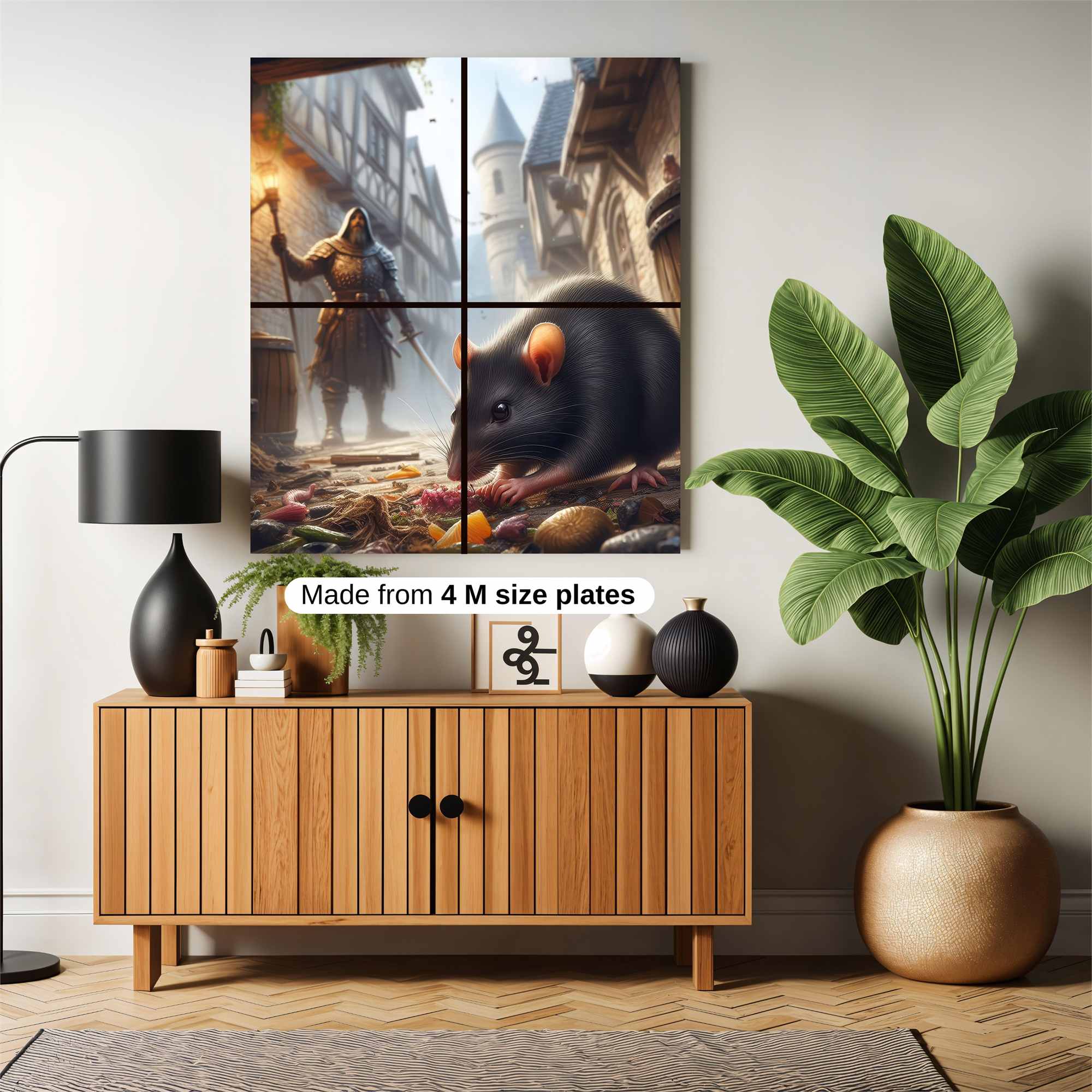 Knightly Intrigue Safe Wall Magnetic / M