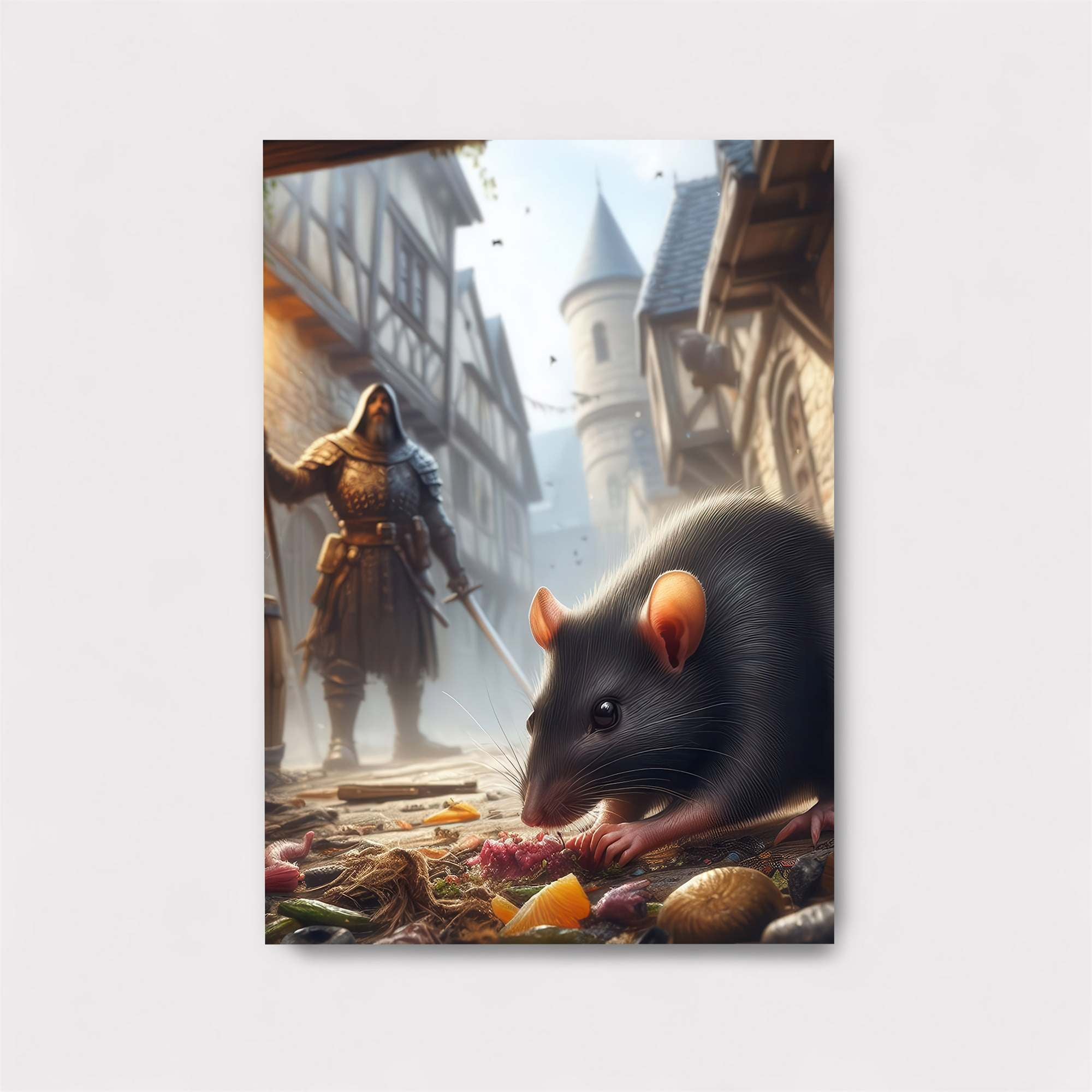 Knightly Intrigue Safe Wall Magnetic / M