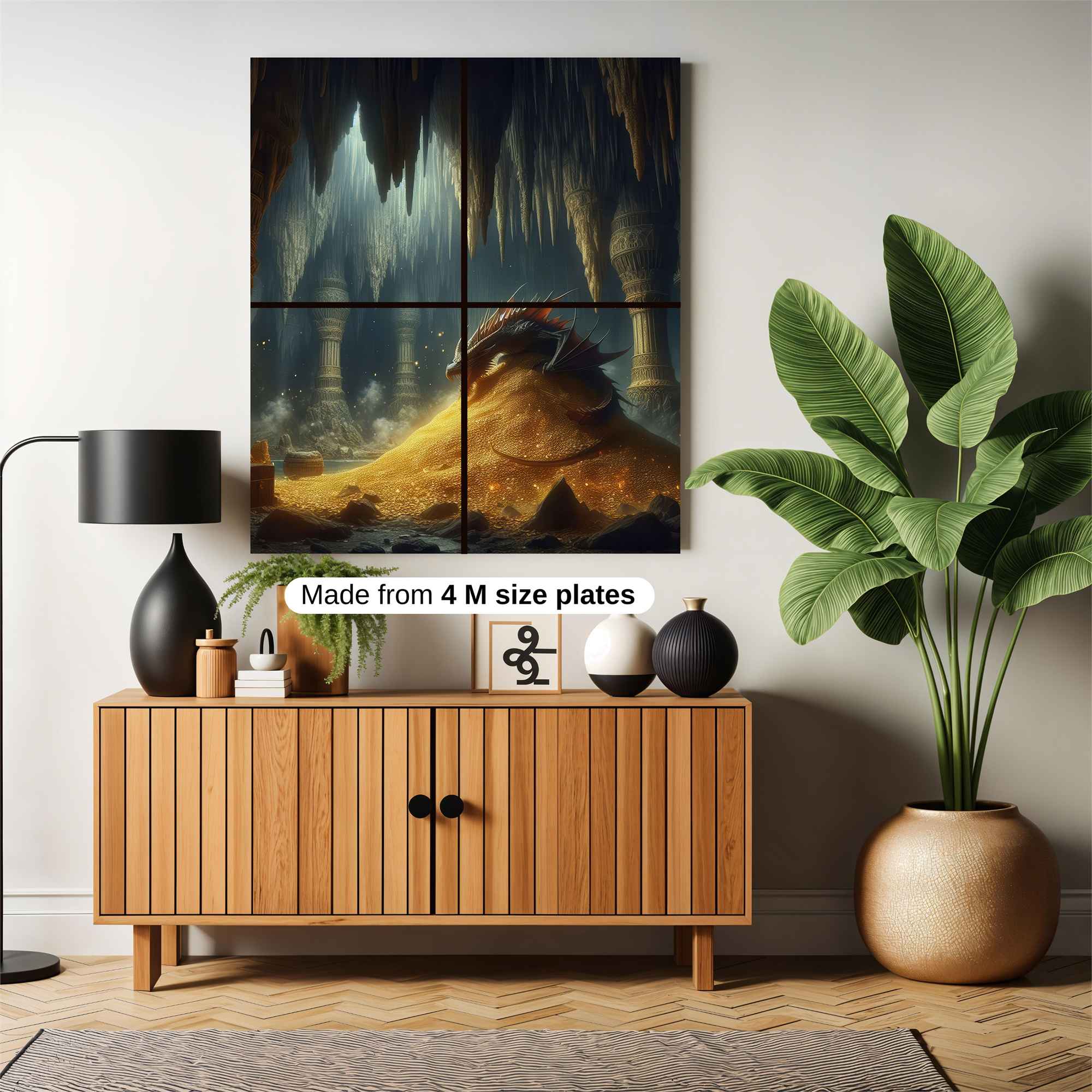 Dragon Hoard Safe Wall Magnetic / M