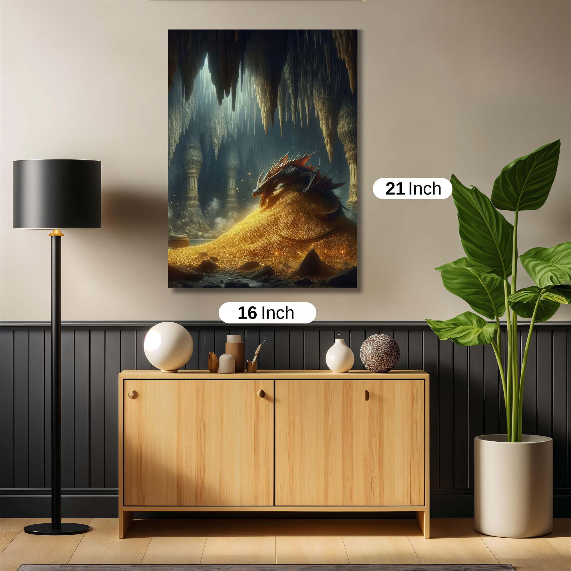 Dragon Hoard Safe Wall Magnetic / M