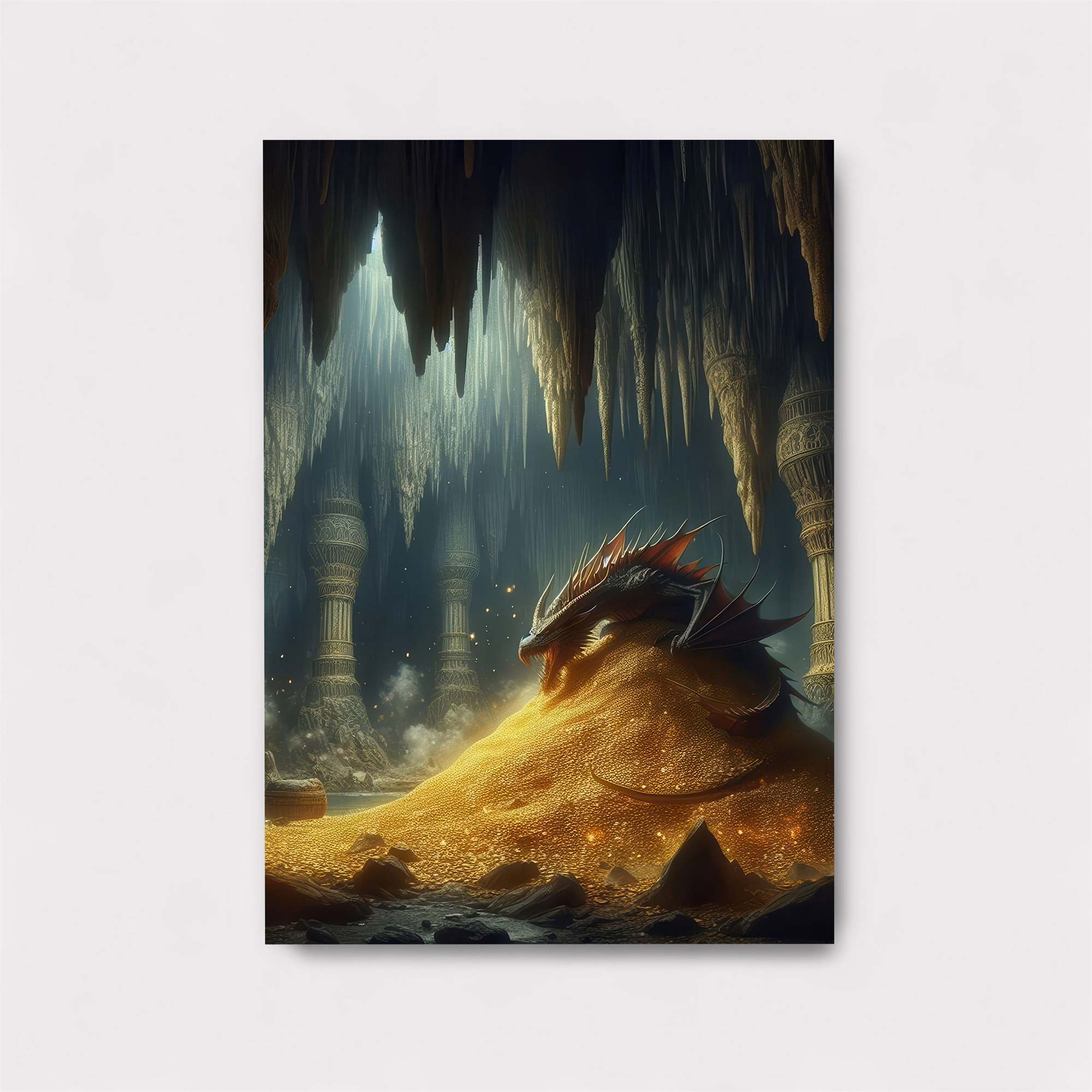 Dragon Hoard Safe Wall Magnetic / M