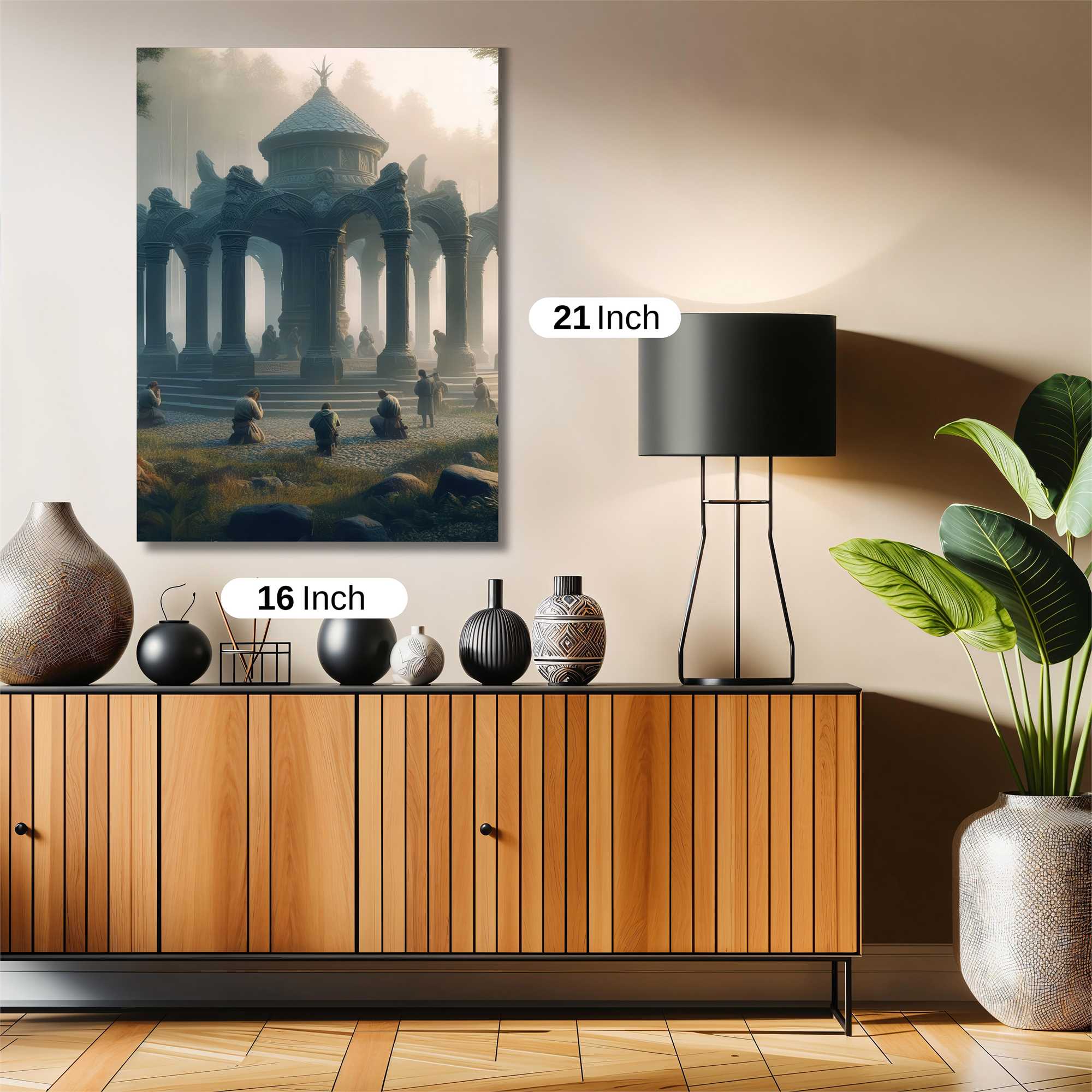 Druid Sanctuary Safe Wall Magnetic / M