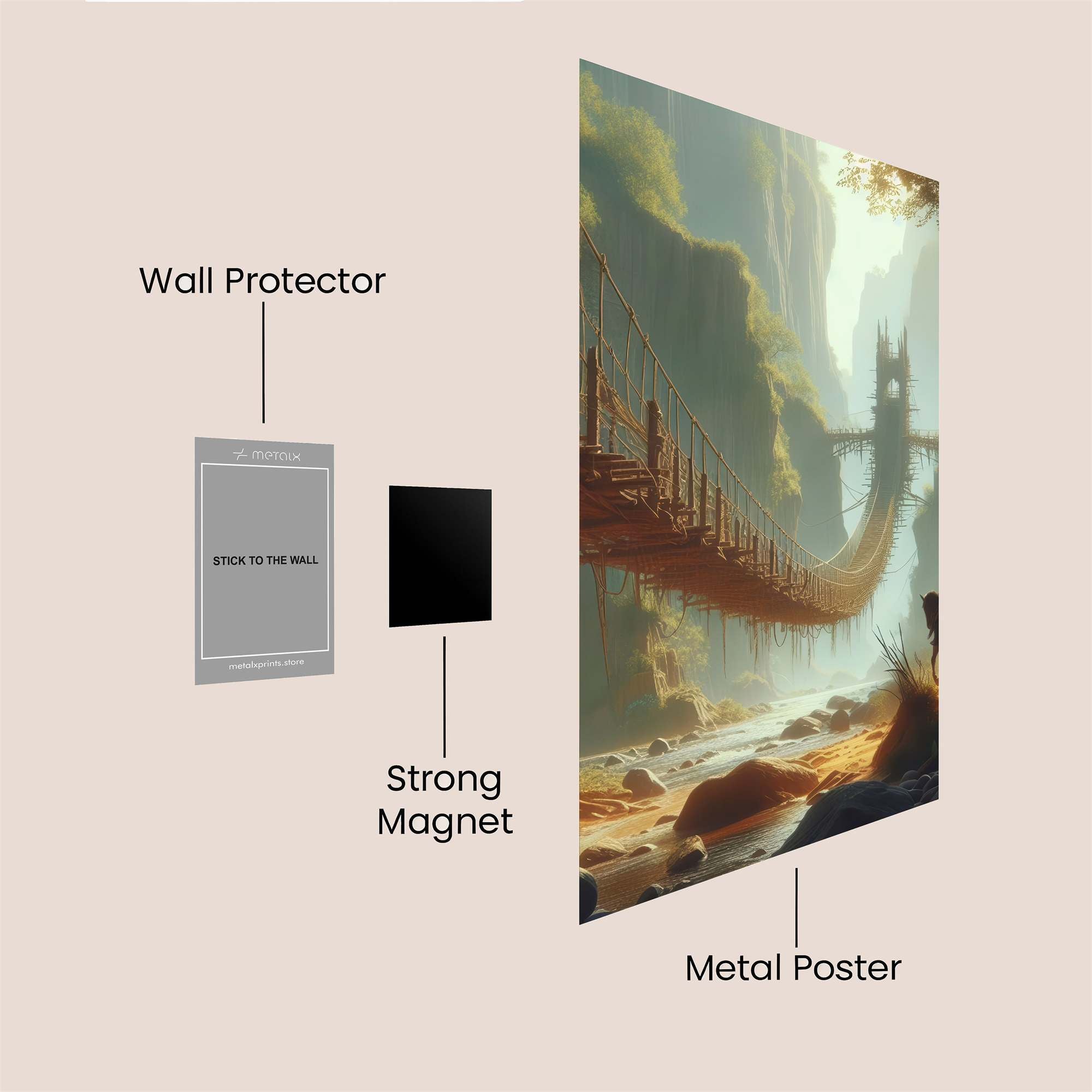 Knight's Odyssey Safe Wall Magnetic / M