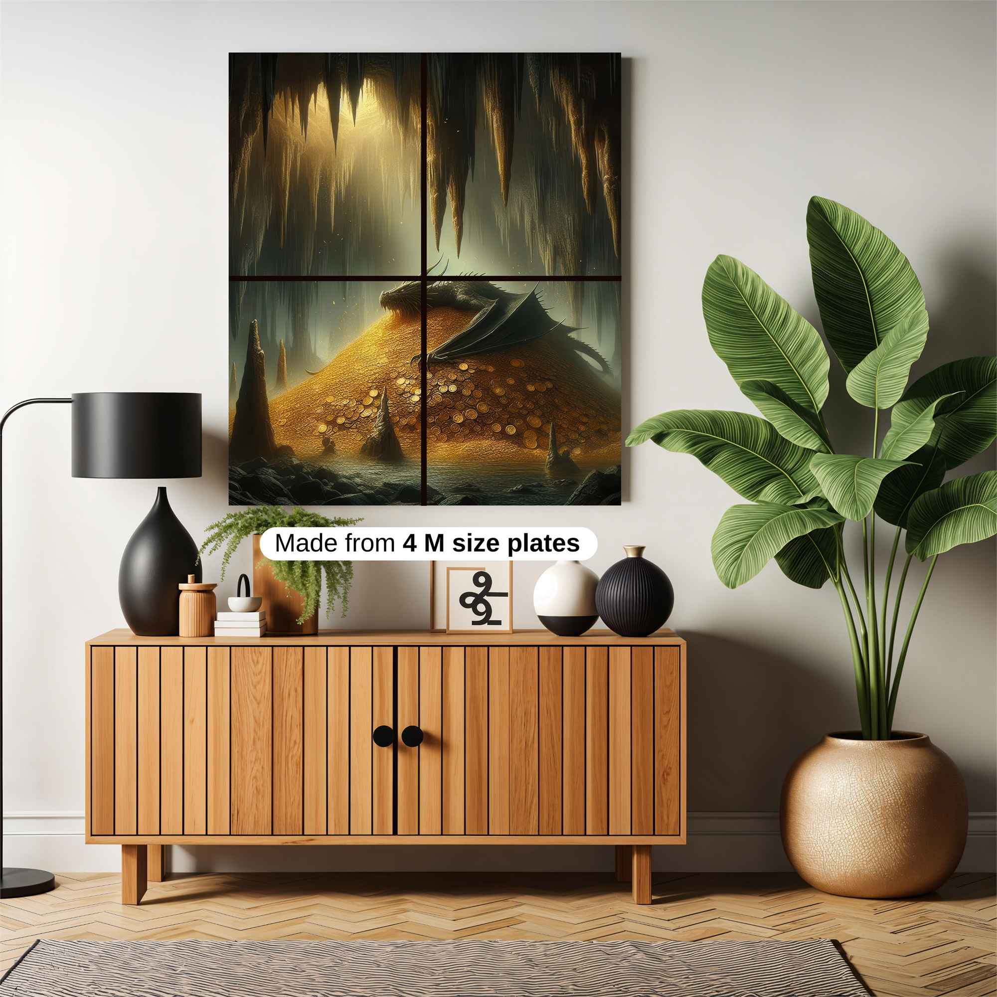 Dragon Hoard Safe Wall Magnetic / M