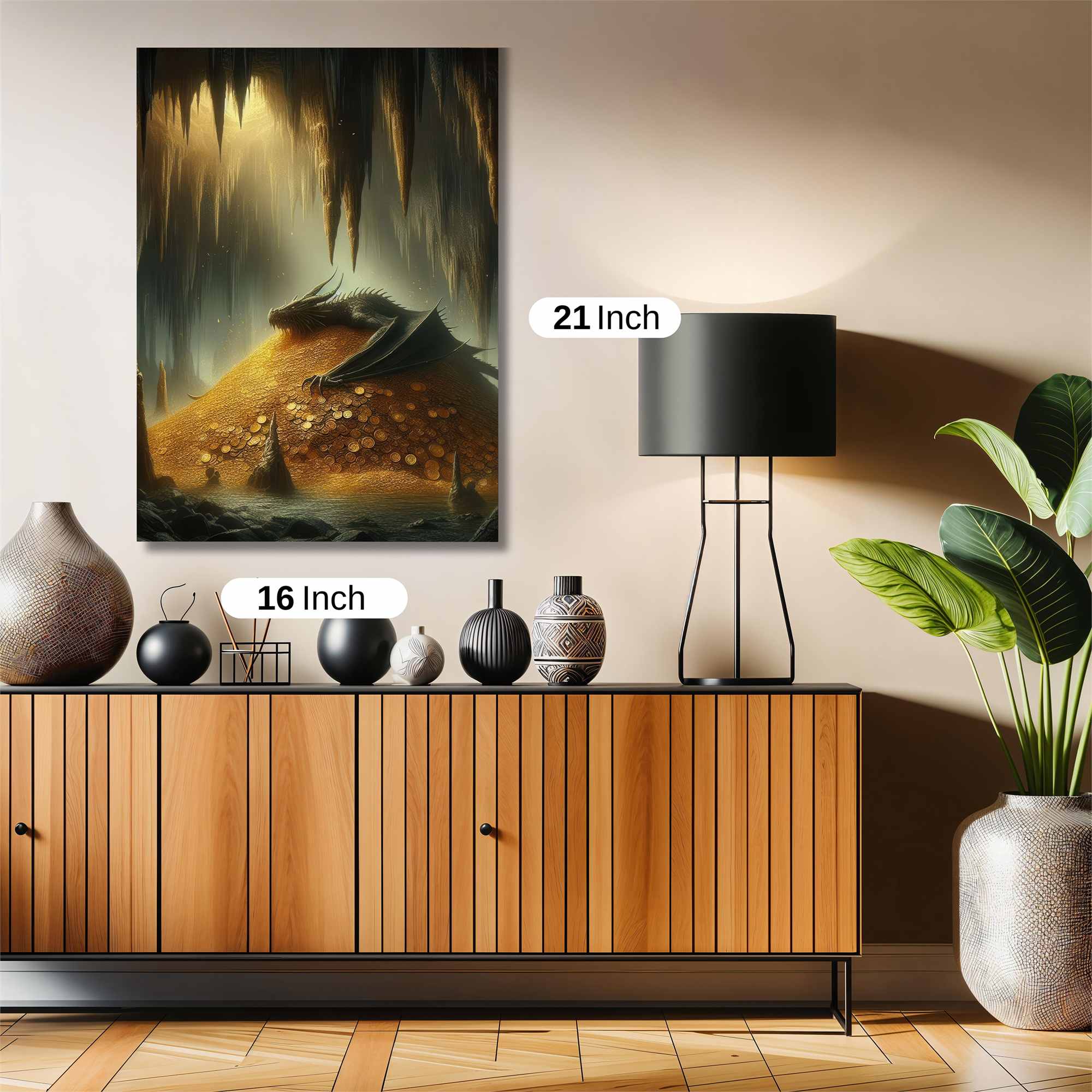 Dragon Hoard Safe Wall Magnetic / M