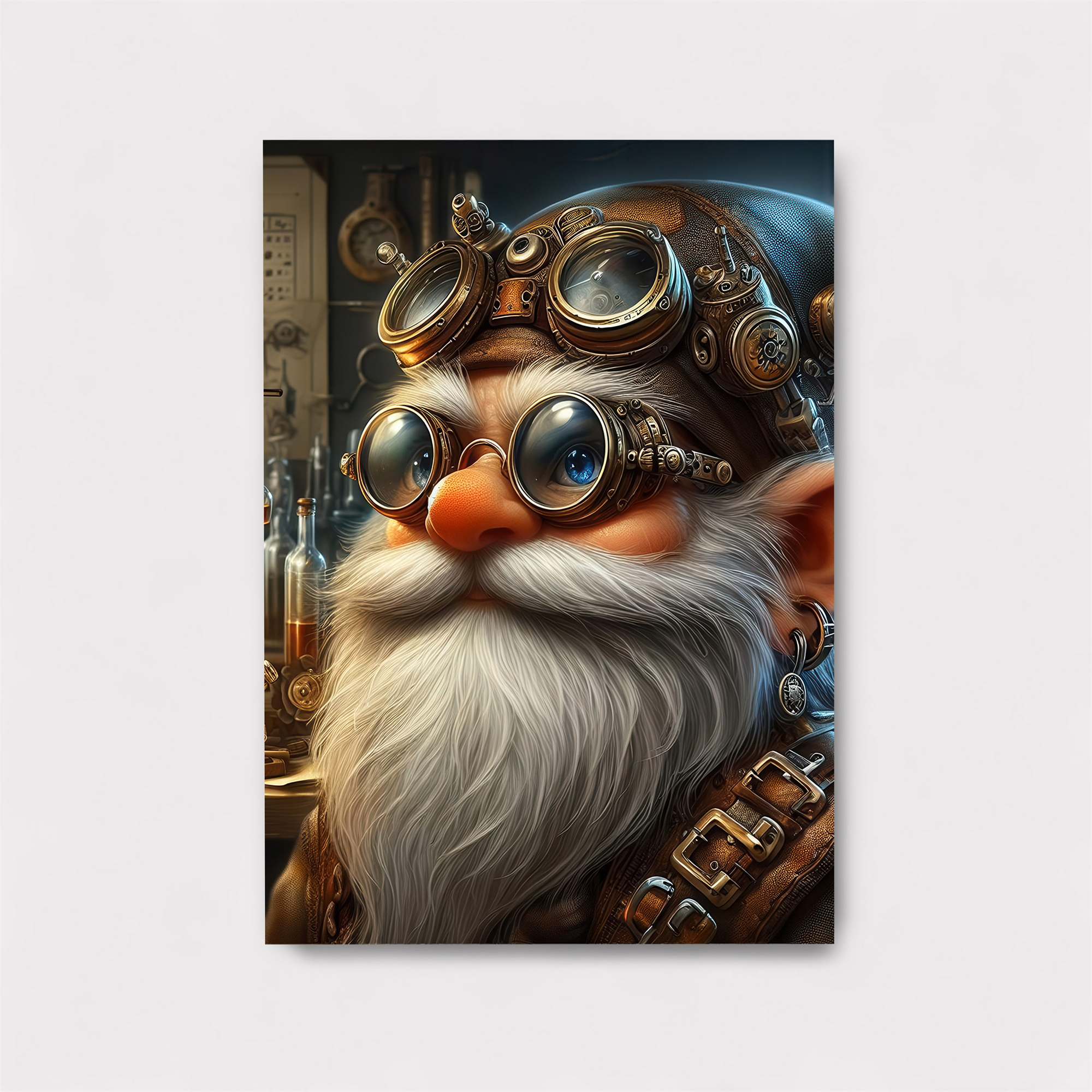 Gnome Inventor Safe Wall Magnetic / M