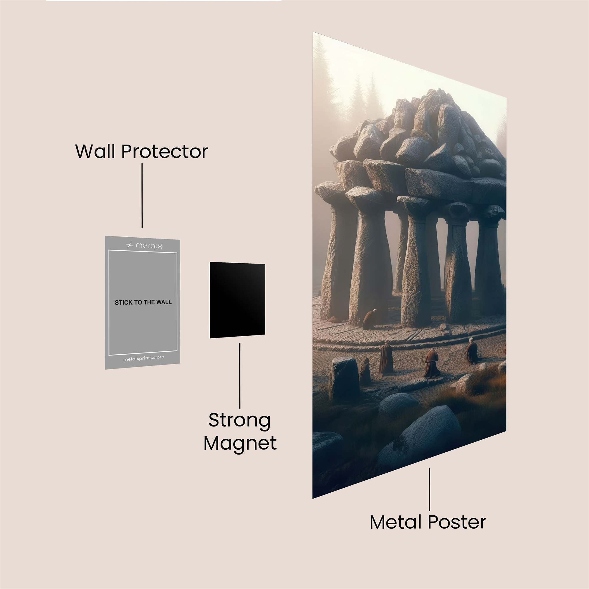 Druid's Enigma Safe Wall Magnetic / M