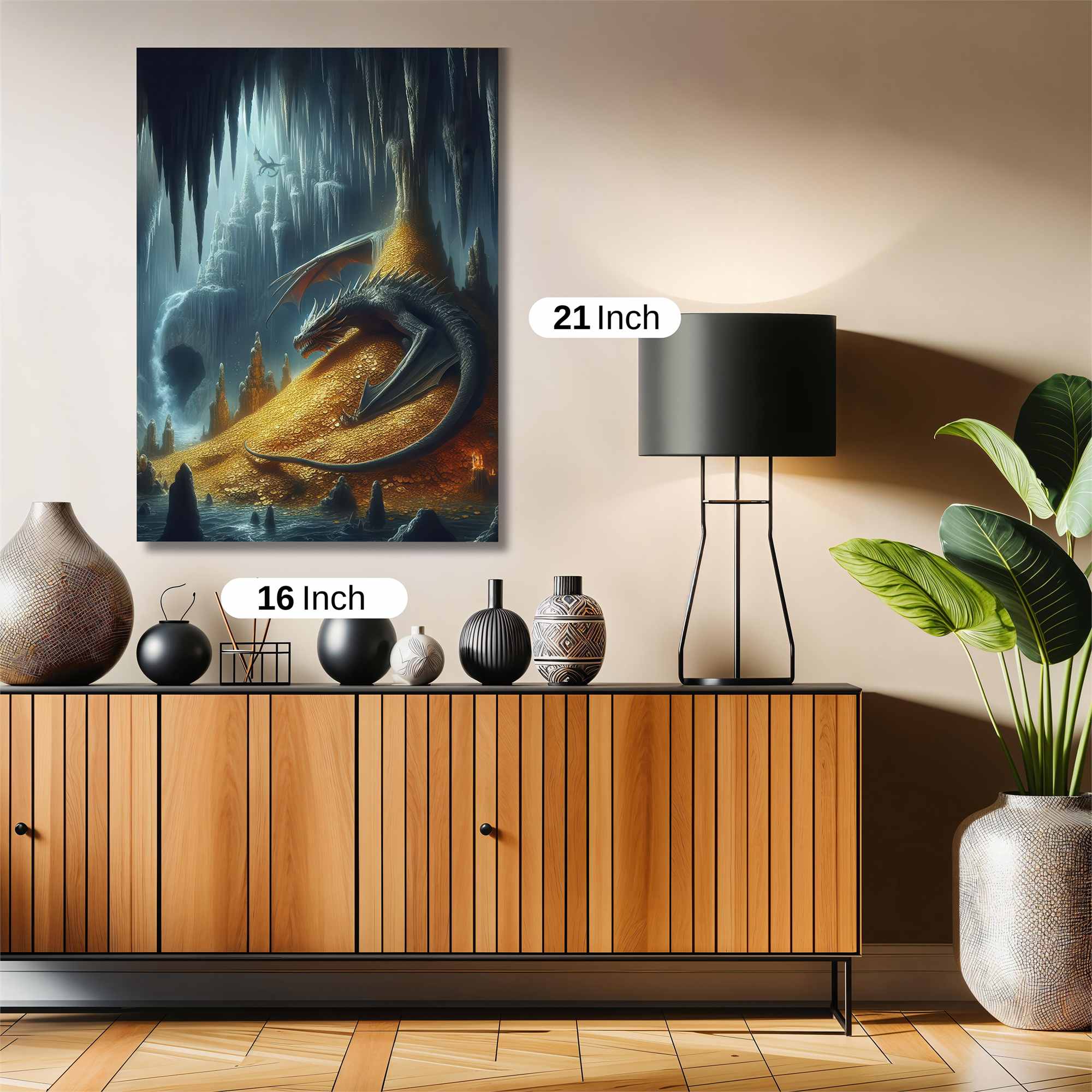 Dragon Hoard Safe Wall Magnetic / M