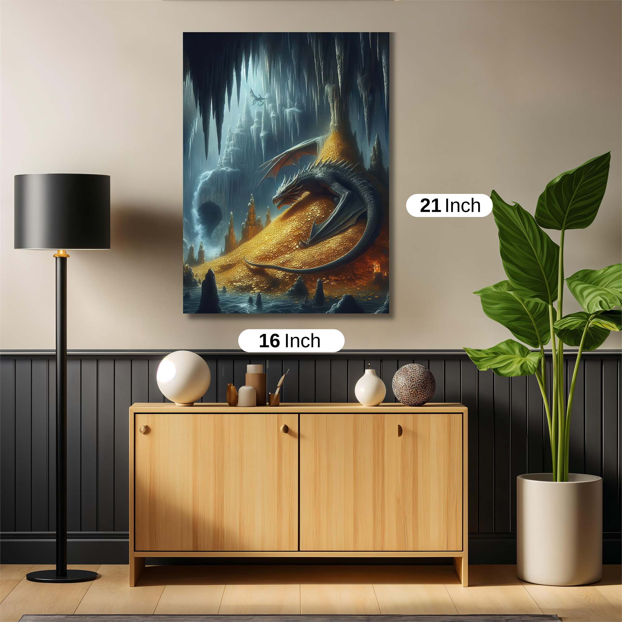 Dragon Hoard Safe Wall Magnetic / M