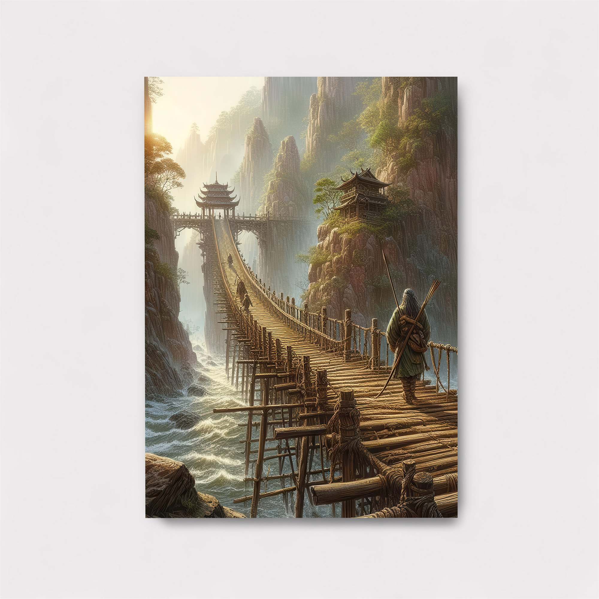 Monk's Journey Safe Wall Magnetic / M