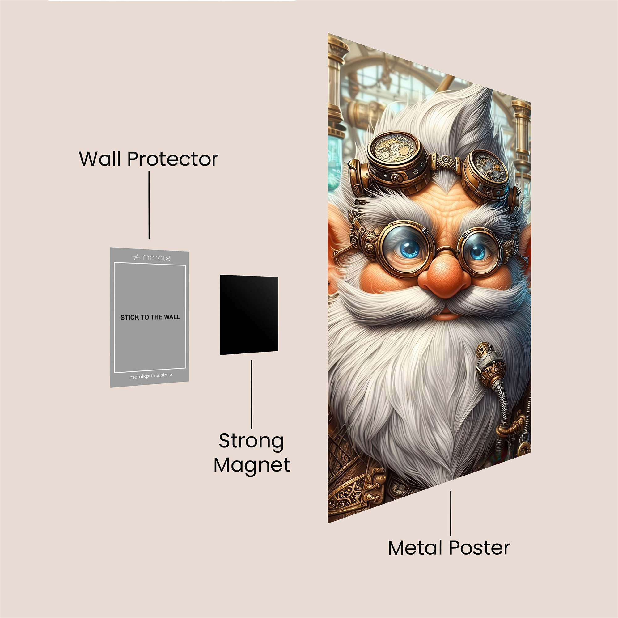 Elf Inventor Safe Wall Magnetic / M