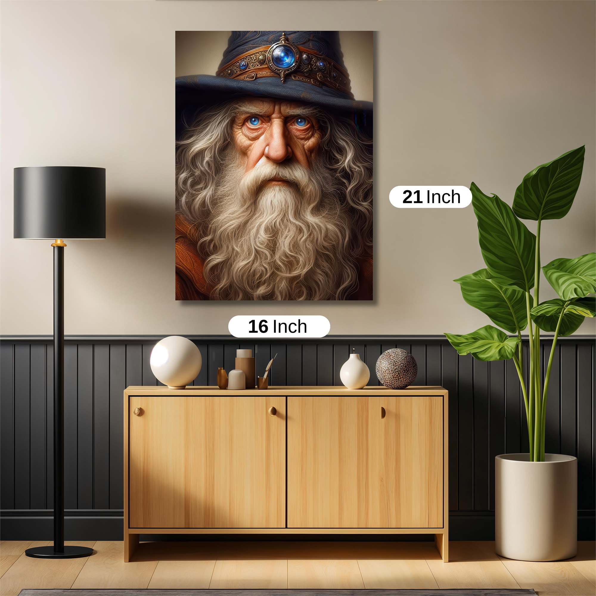 Gandalf Enigmatic Safe Wall Magnetic / M