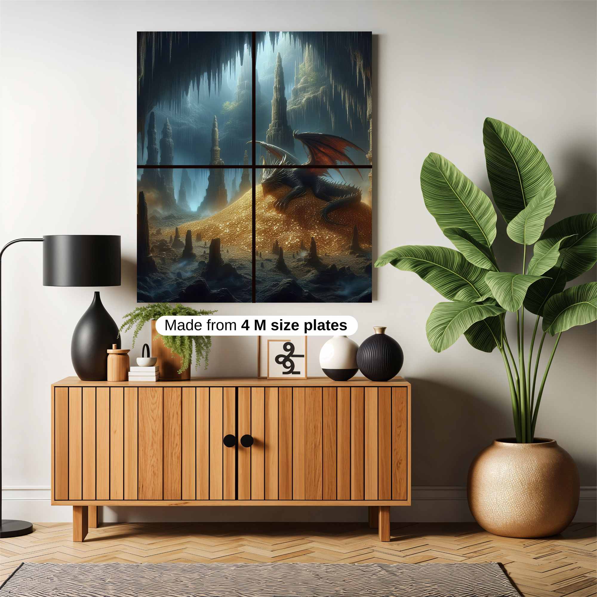 Dragon Hoard Safe Wall Magnetic / M