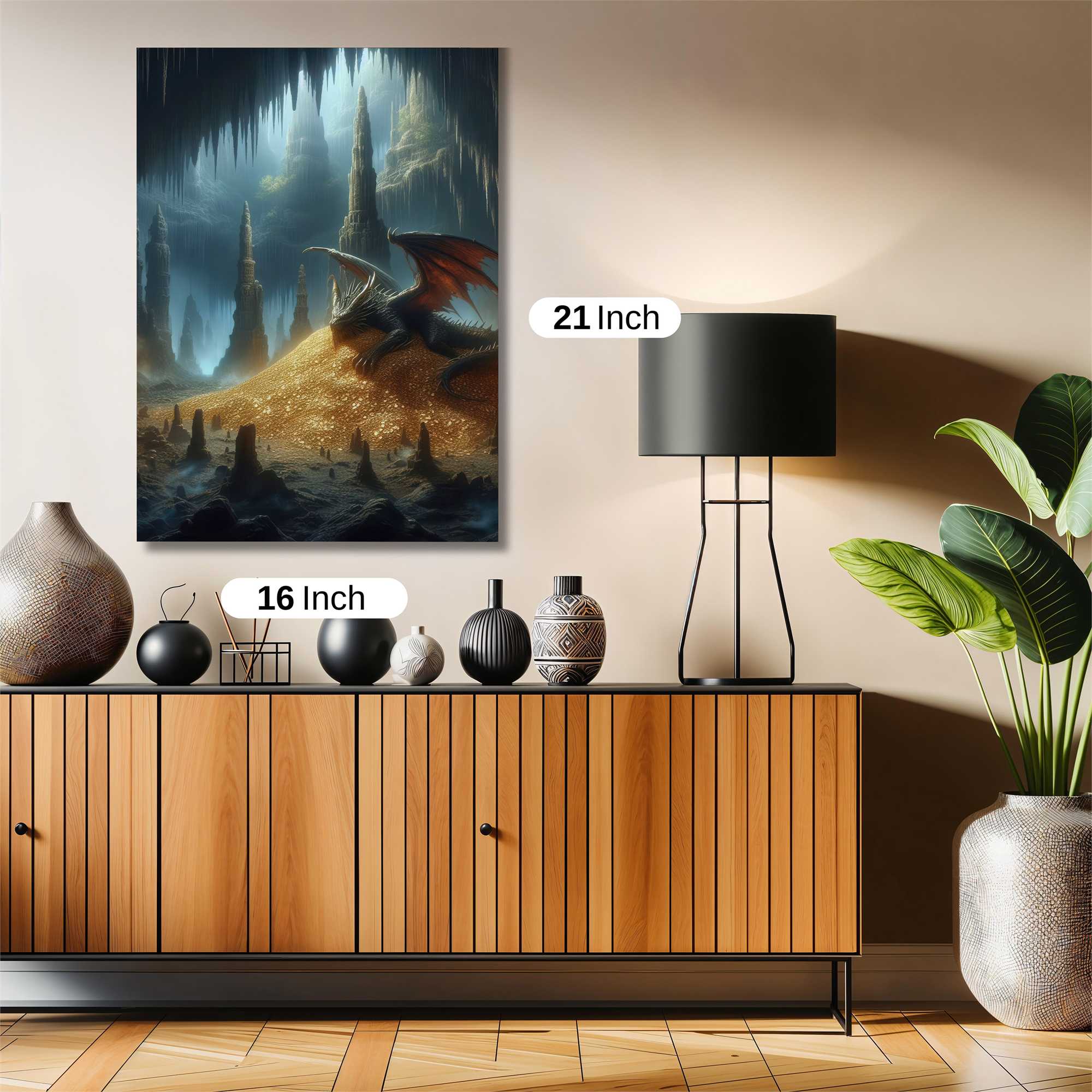 Dragon Hoard Safe Wall Magnetic / M