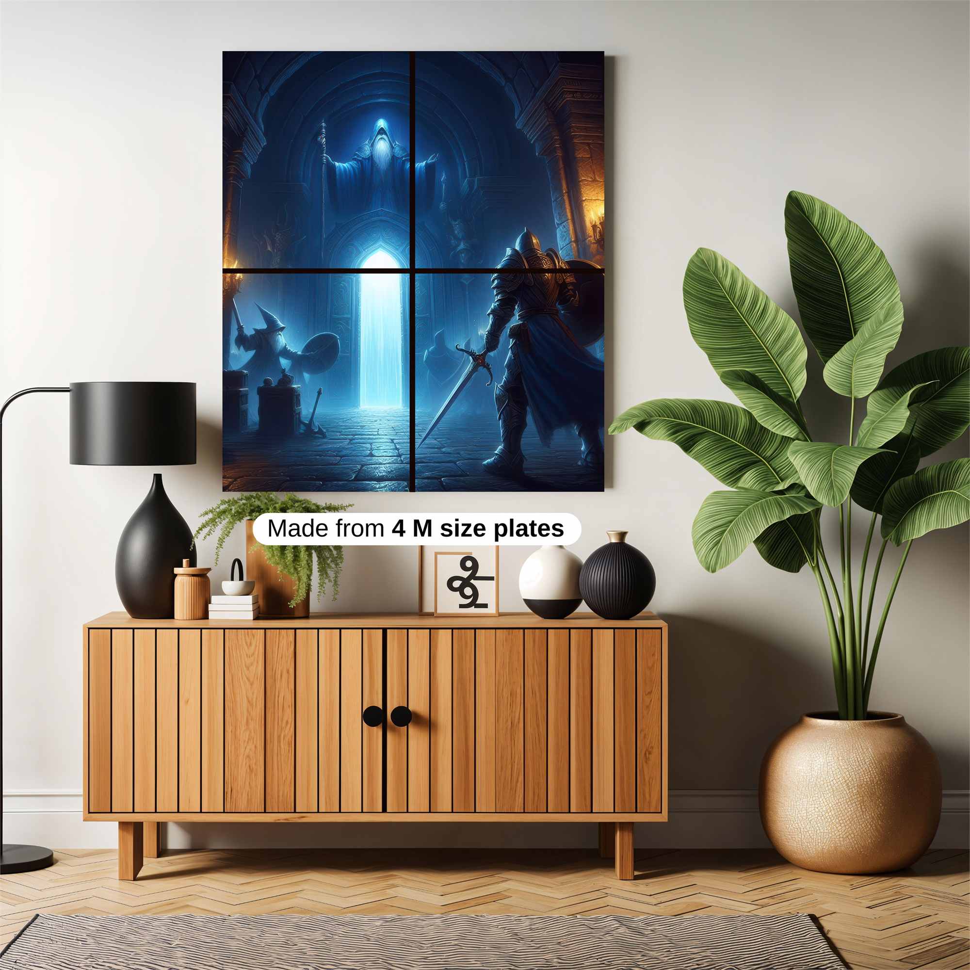 Wizard's Vigil Safe Wall Magnetic / M