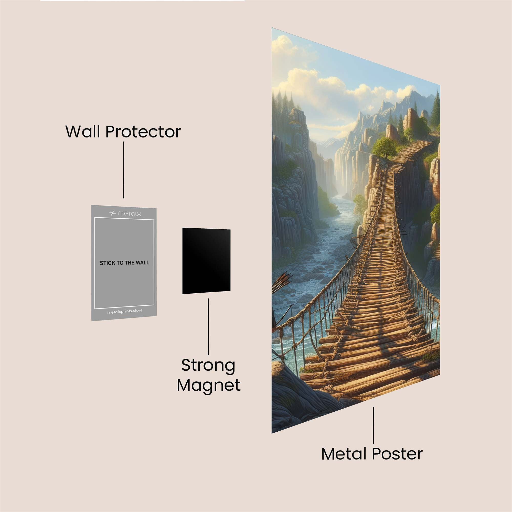 Explorer's Journey Safe Wall Magnetic / M