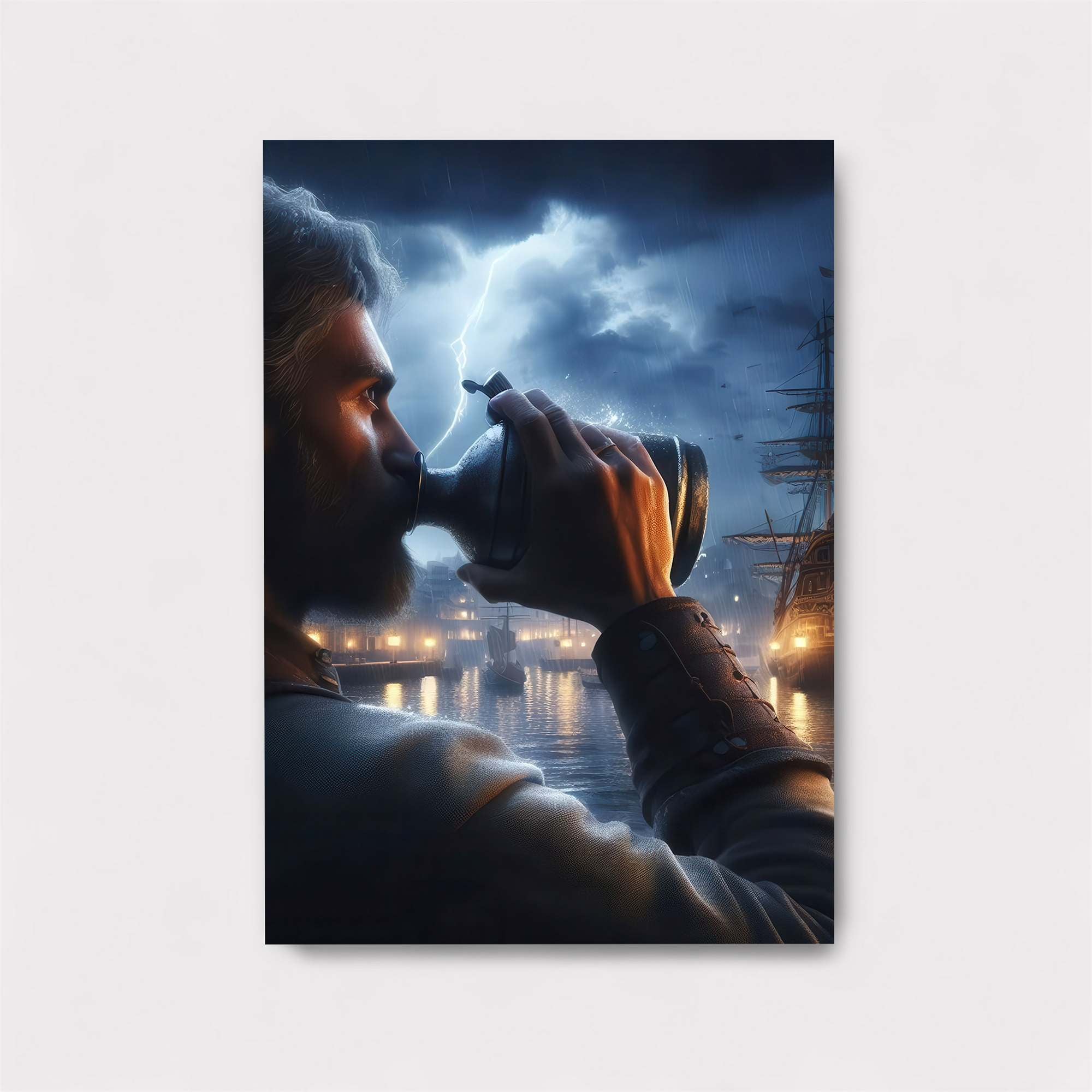 Captain Contemplative Safe Wall Magnetic / M