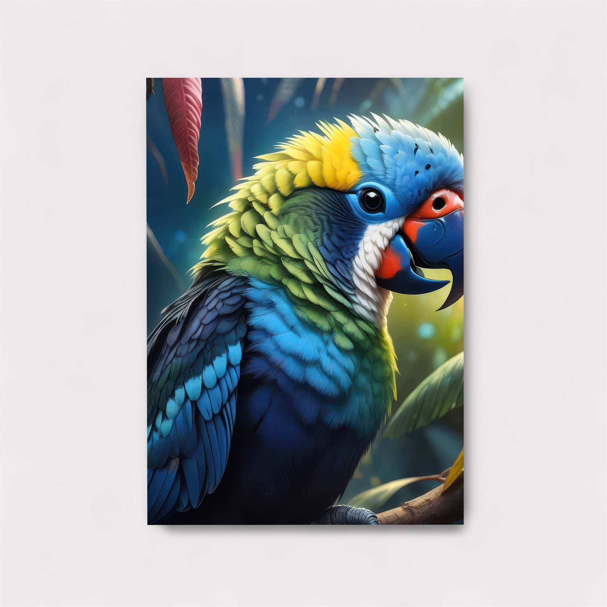 Parrot Whimsy Safe Wall Magnetic / M