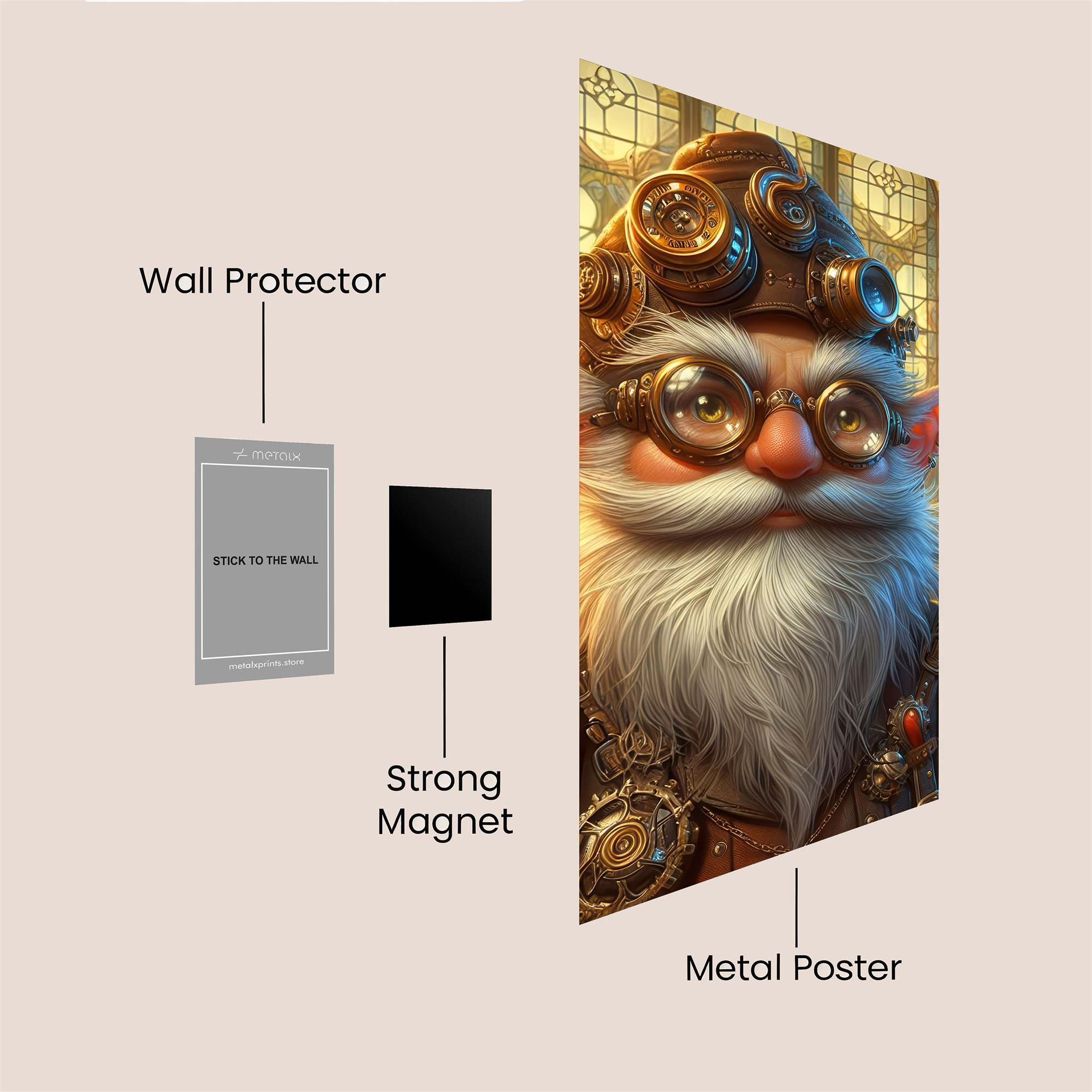 Elf Inventor Safe Wall Magnetic / M