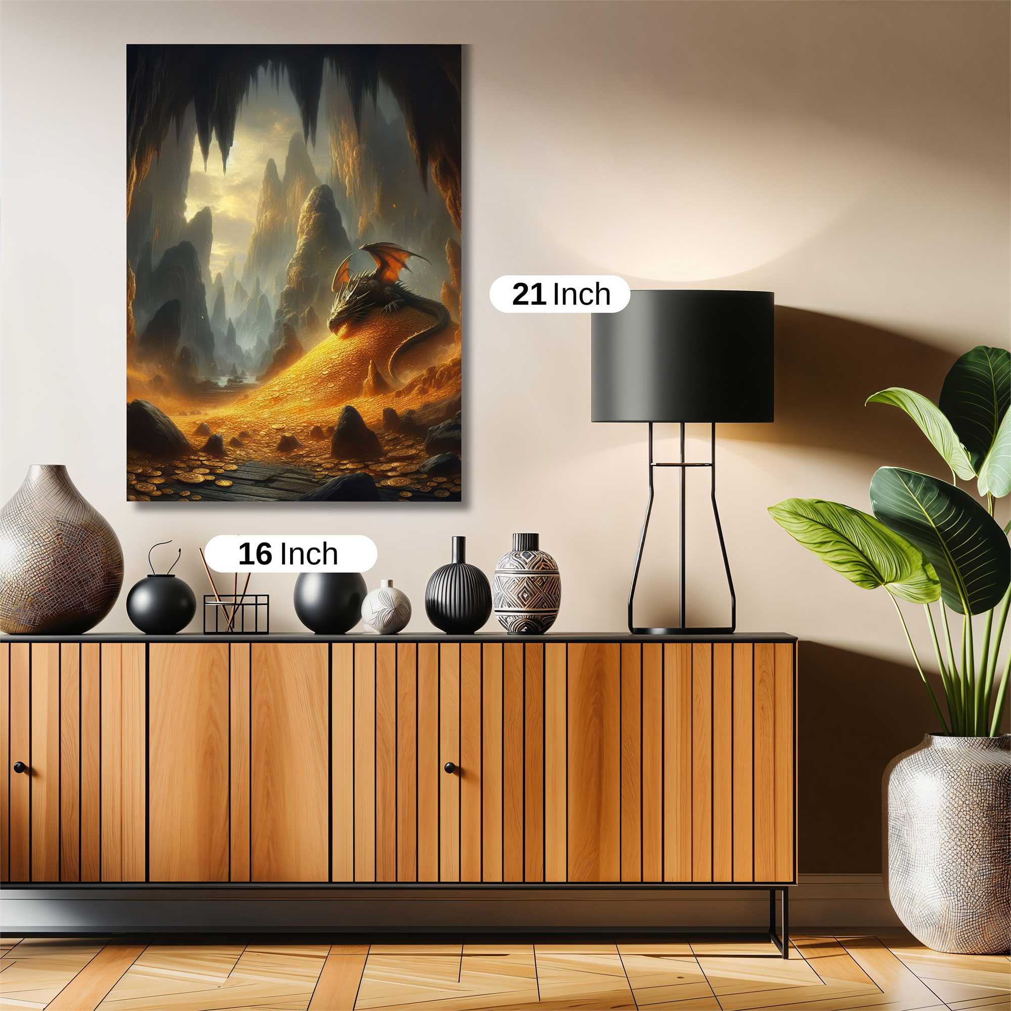 Dragon Hoard Safe Wall Magnetic / M