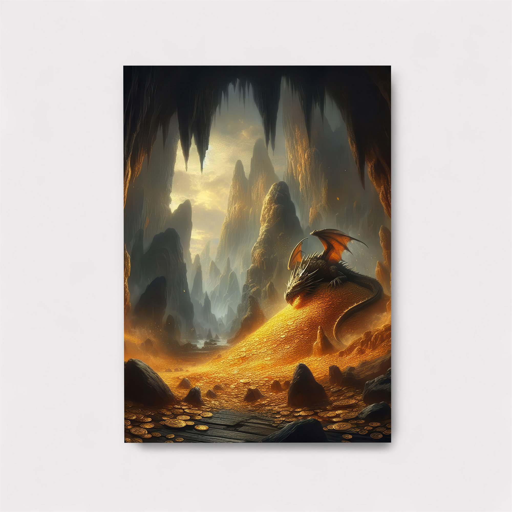 Dragon Hoard Safe Wall Magnetic / M