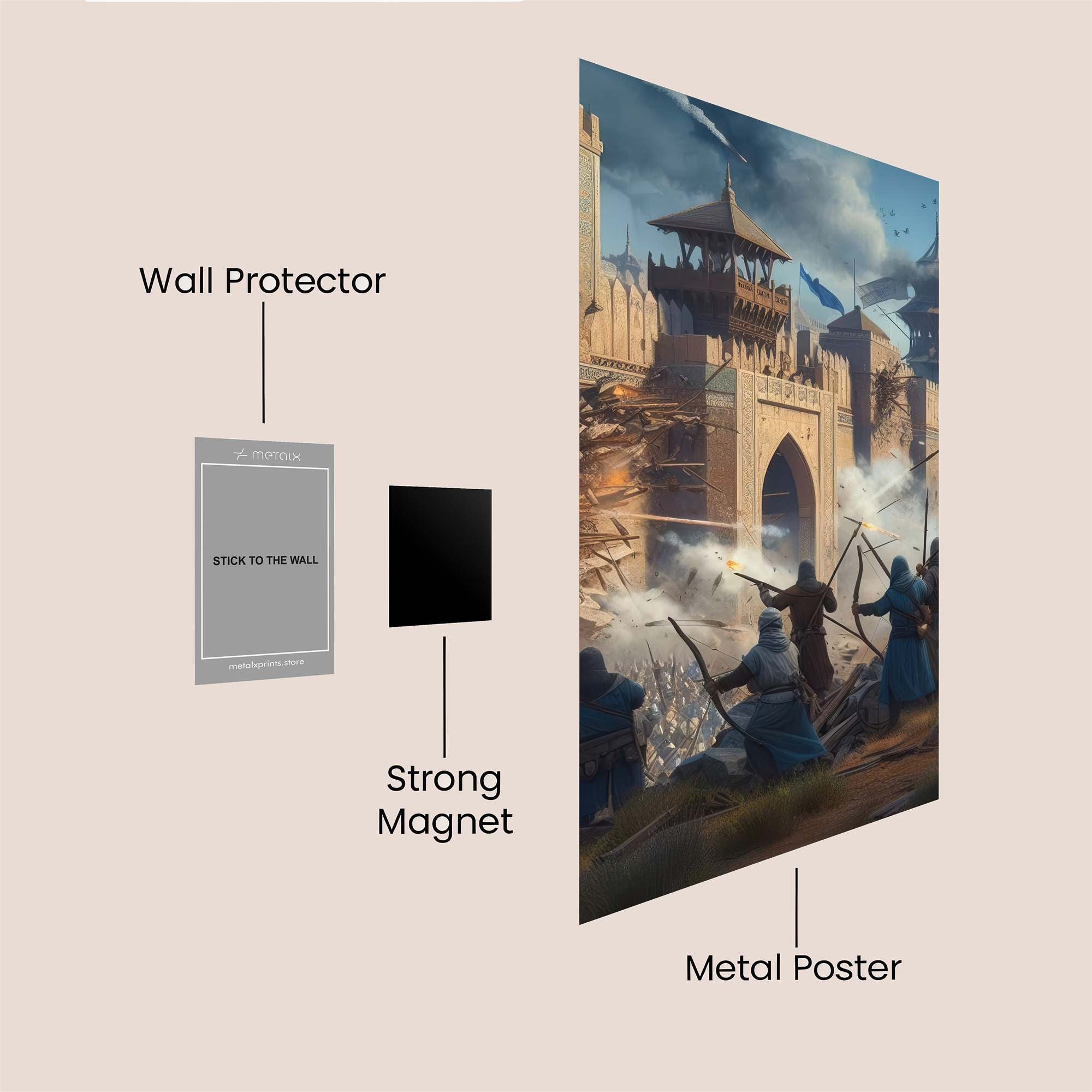 Siege Havoc Safe Wall Magnetic / M