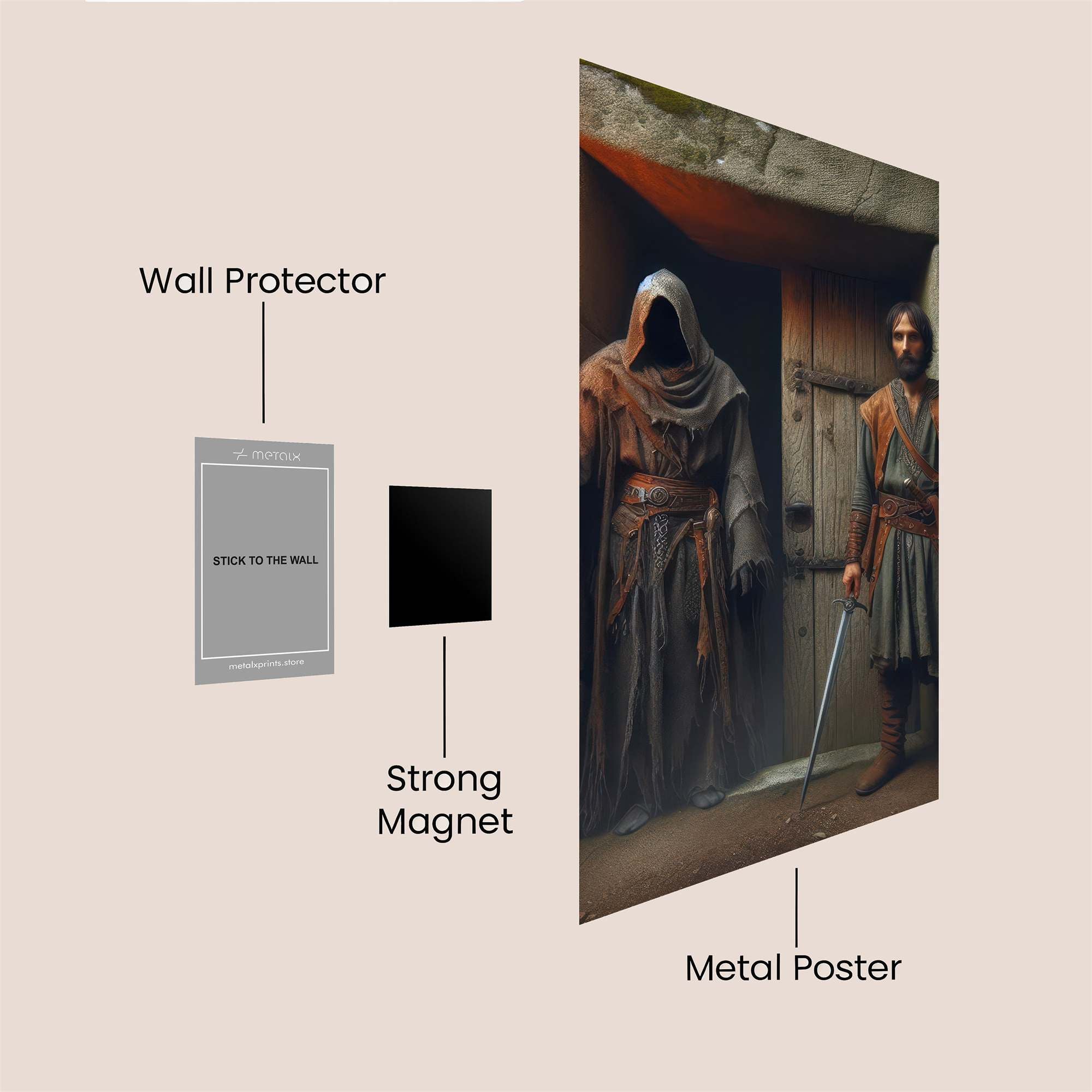 Mystic Encounter Safe Wall Magnetic / M