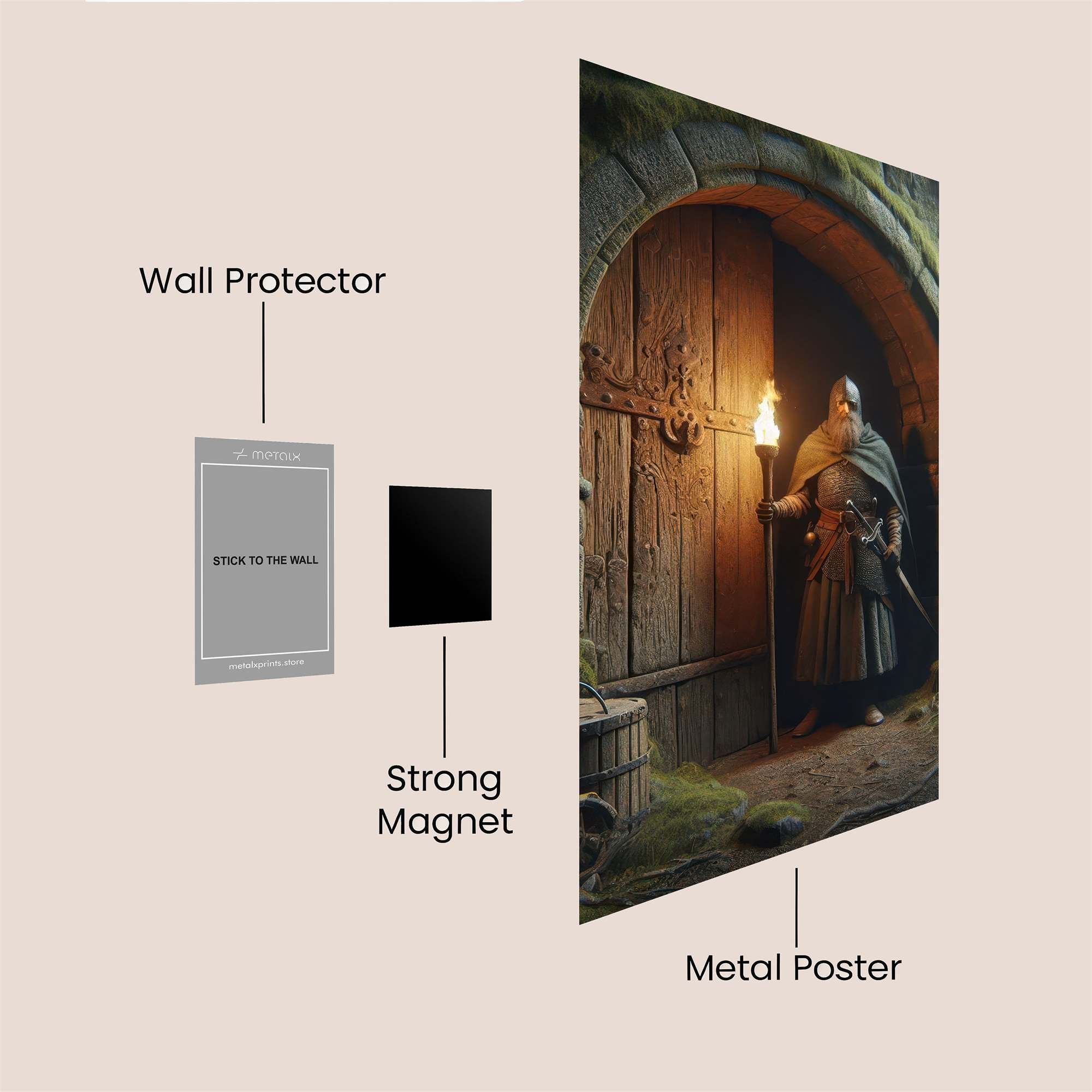 Viking Serene Safe Wall Magnetic / M