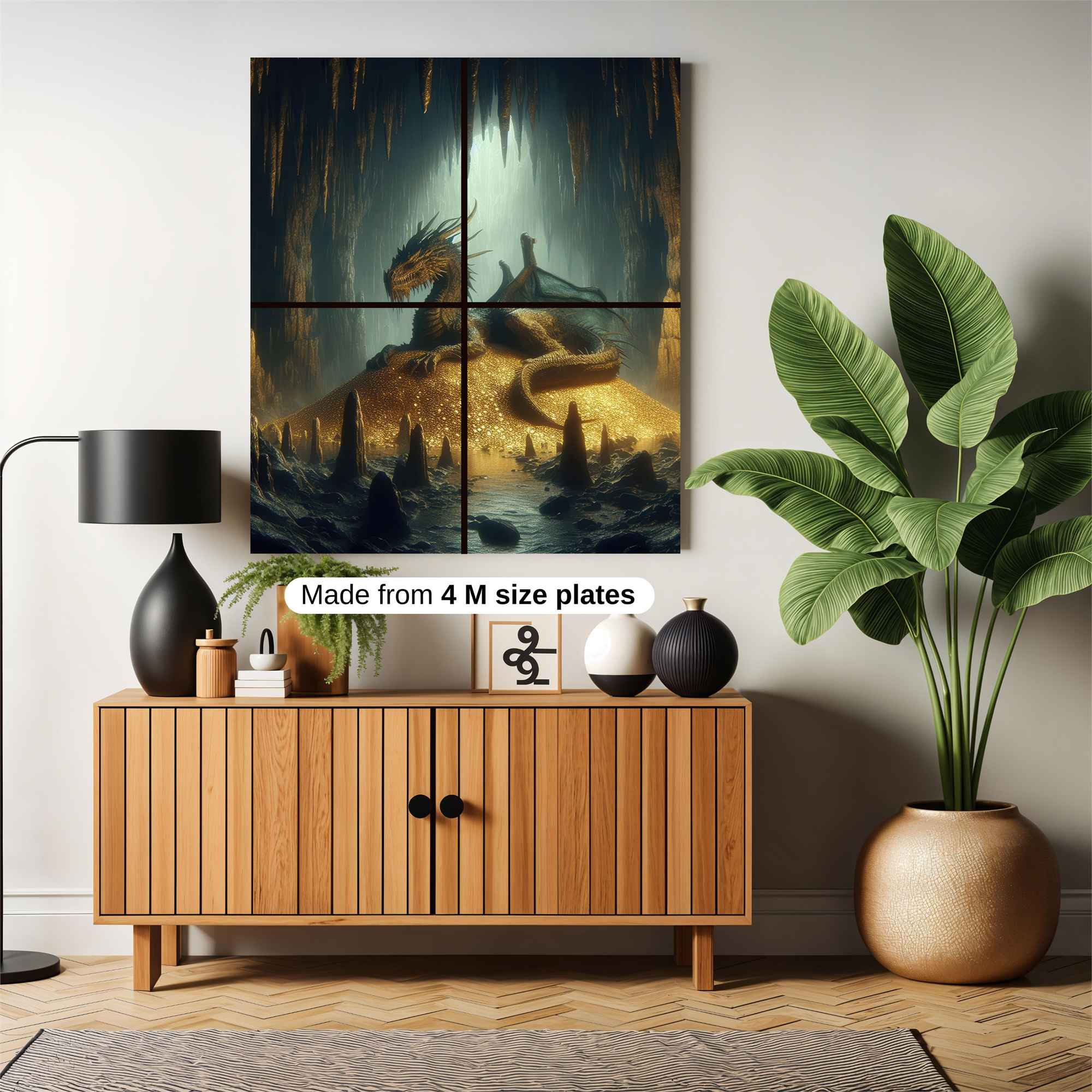 Dragon Hoard Safe Wall Magnetic / M