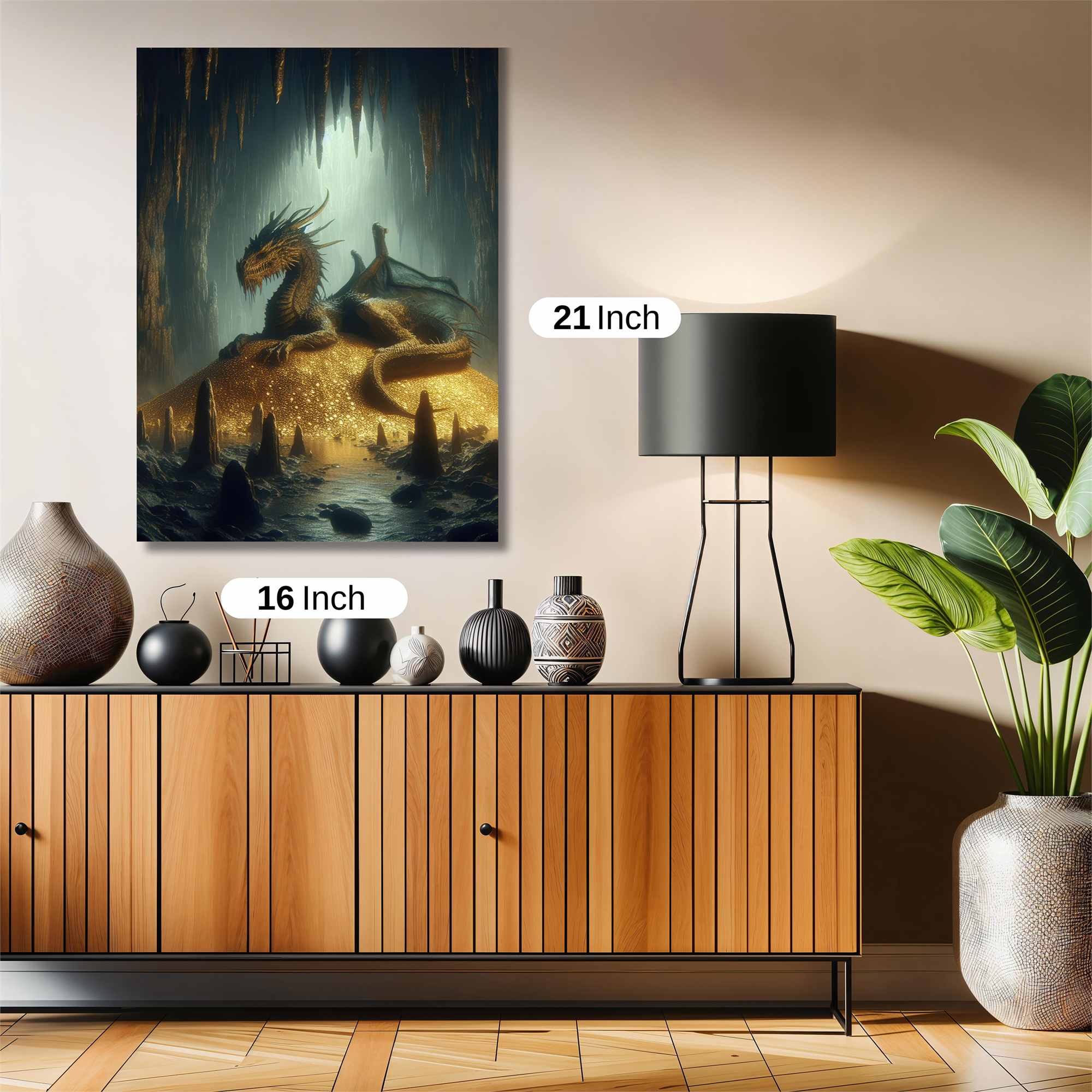 Dragon Hoard Safe Wall Magnetic / M